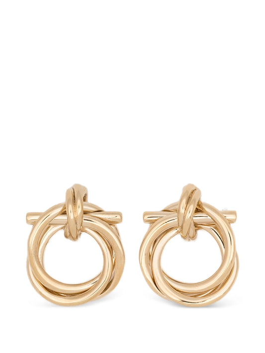 twisted Gancini earrings