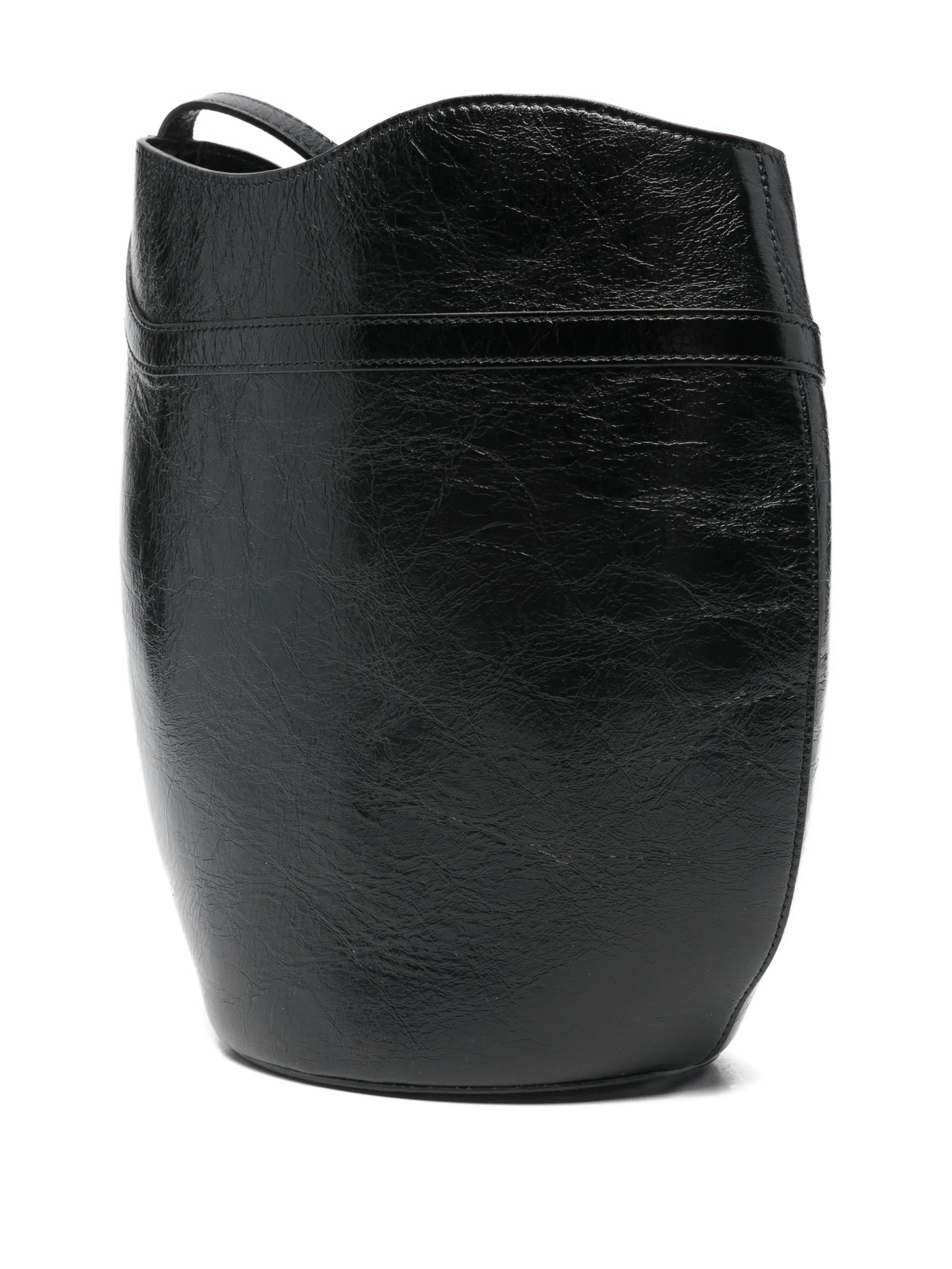 mini belted bucket bag