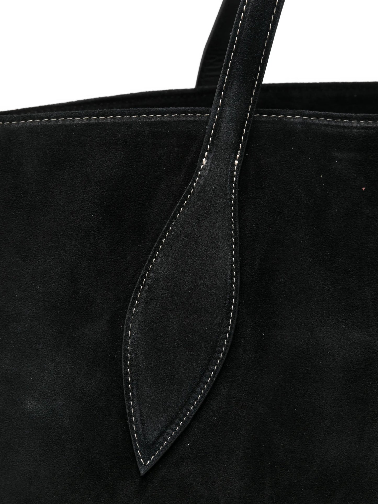 Mega Sprout suede tote bag