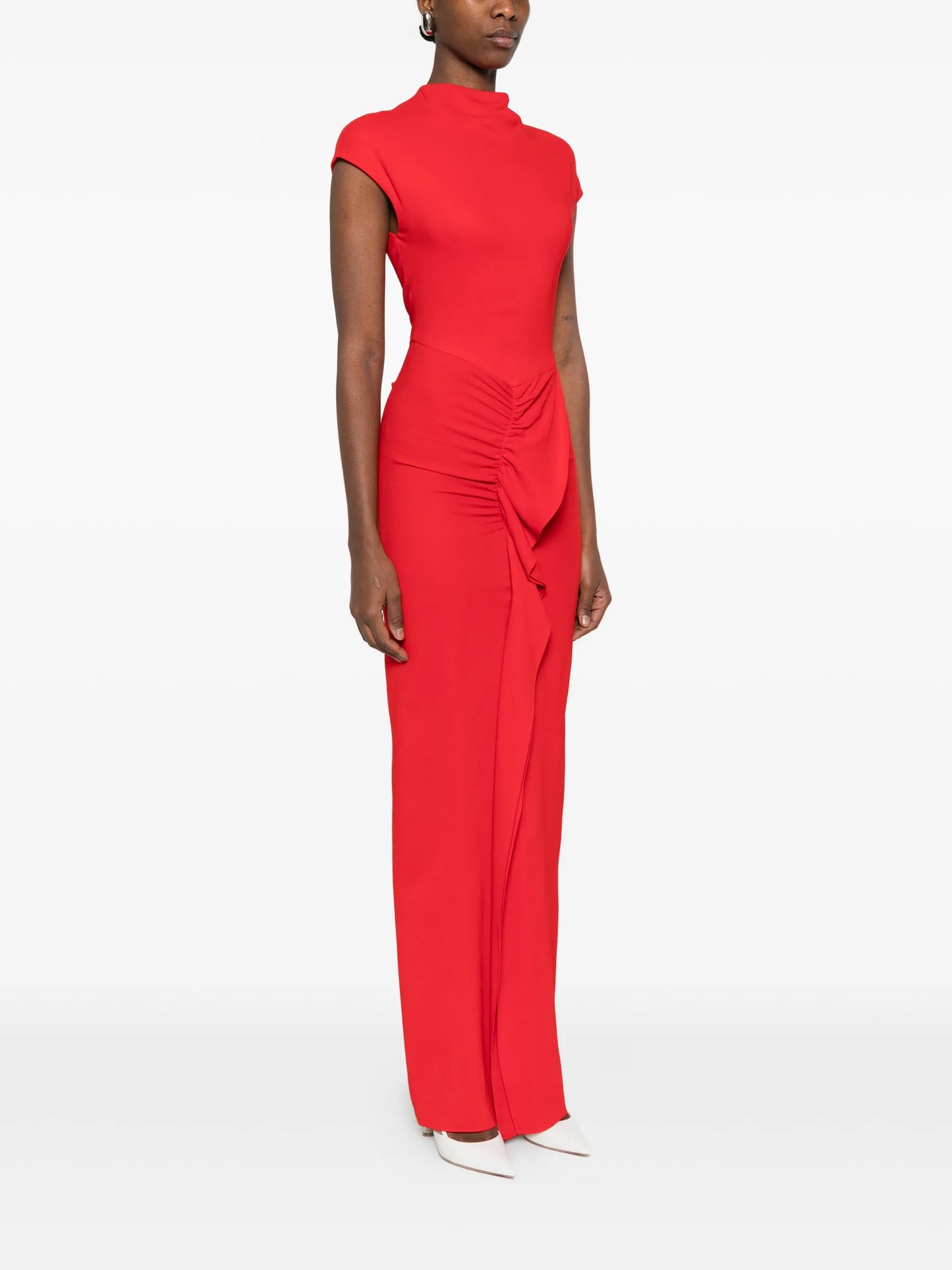 Beth draped maxi dress