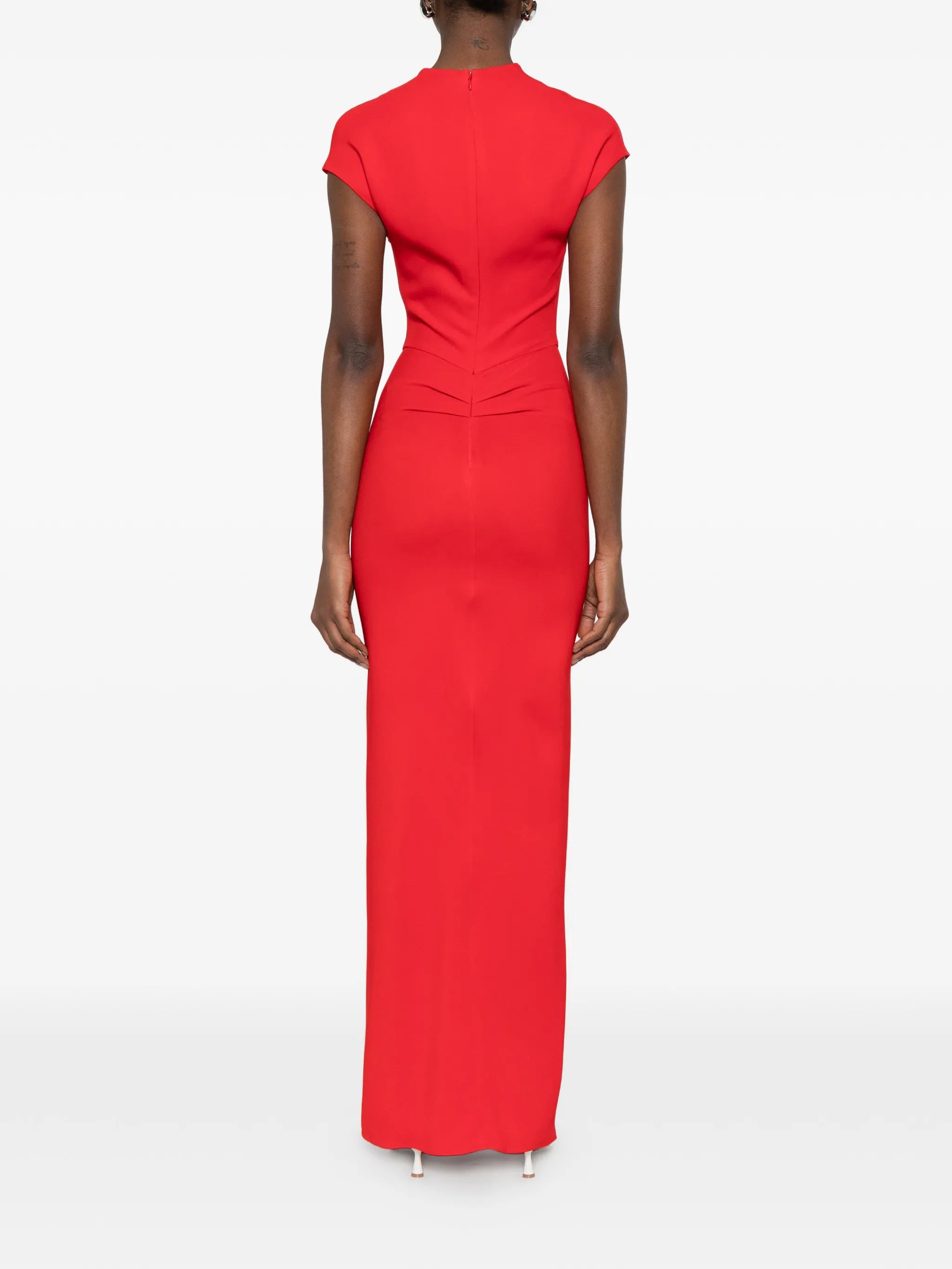 Beth draped maxi dress