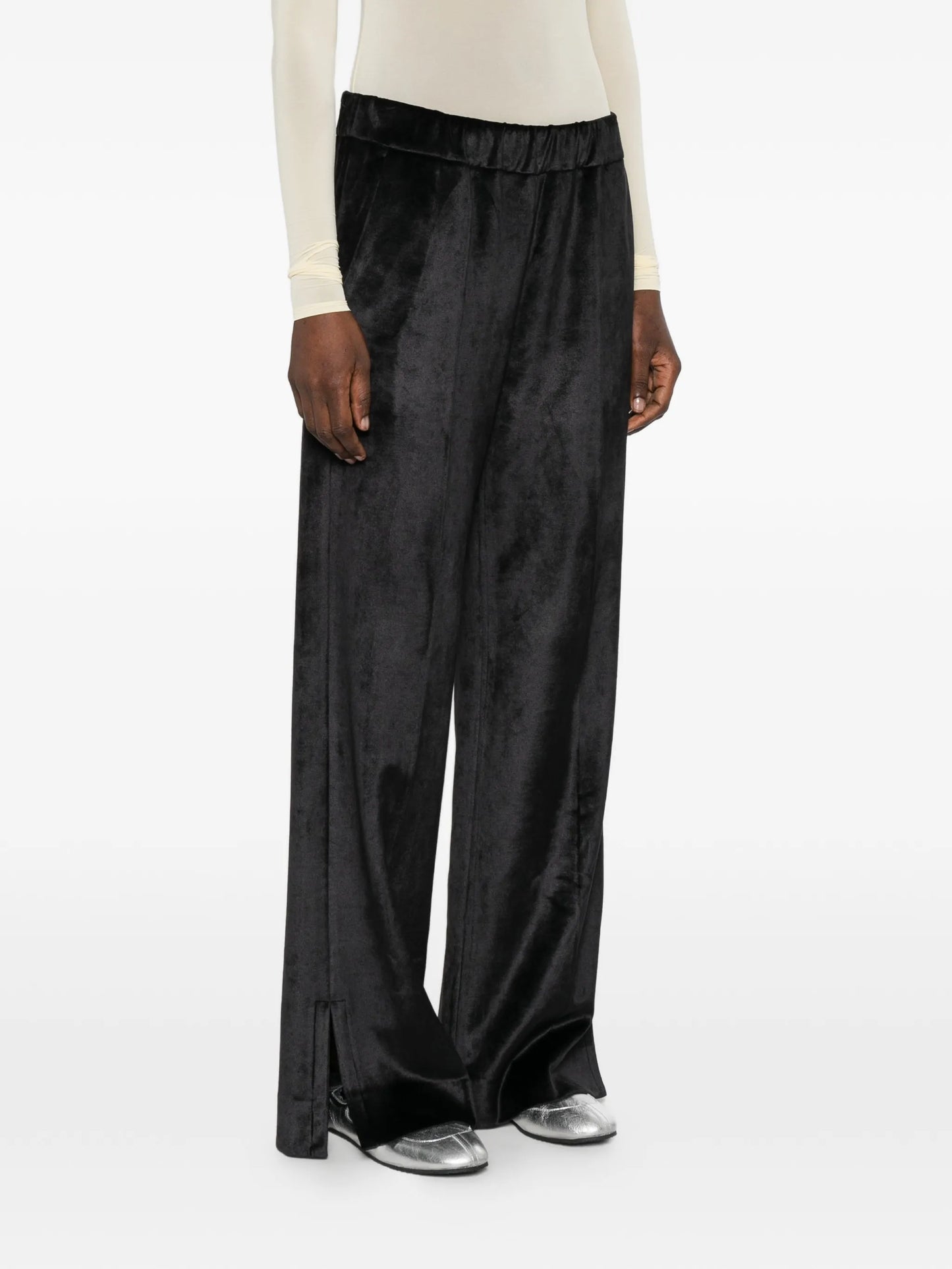 velvet trousers