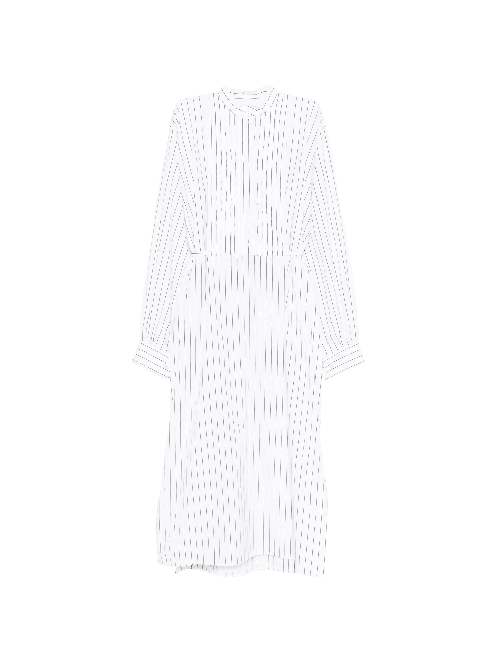 striped midi dress