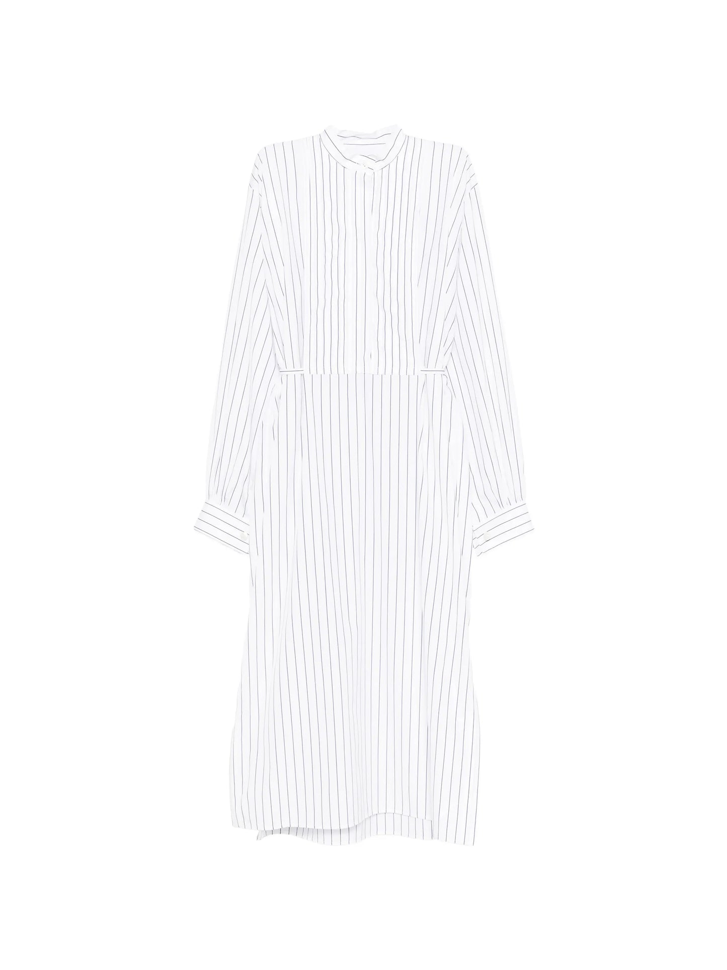 striped midi dress