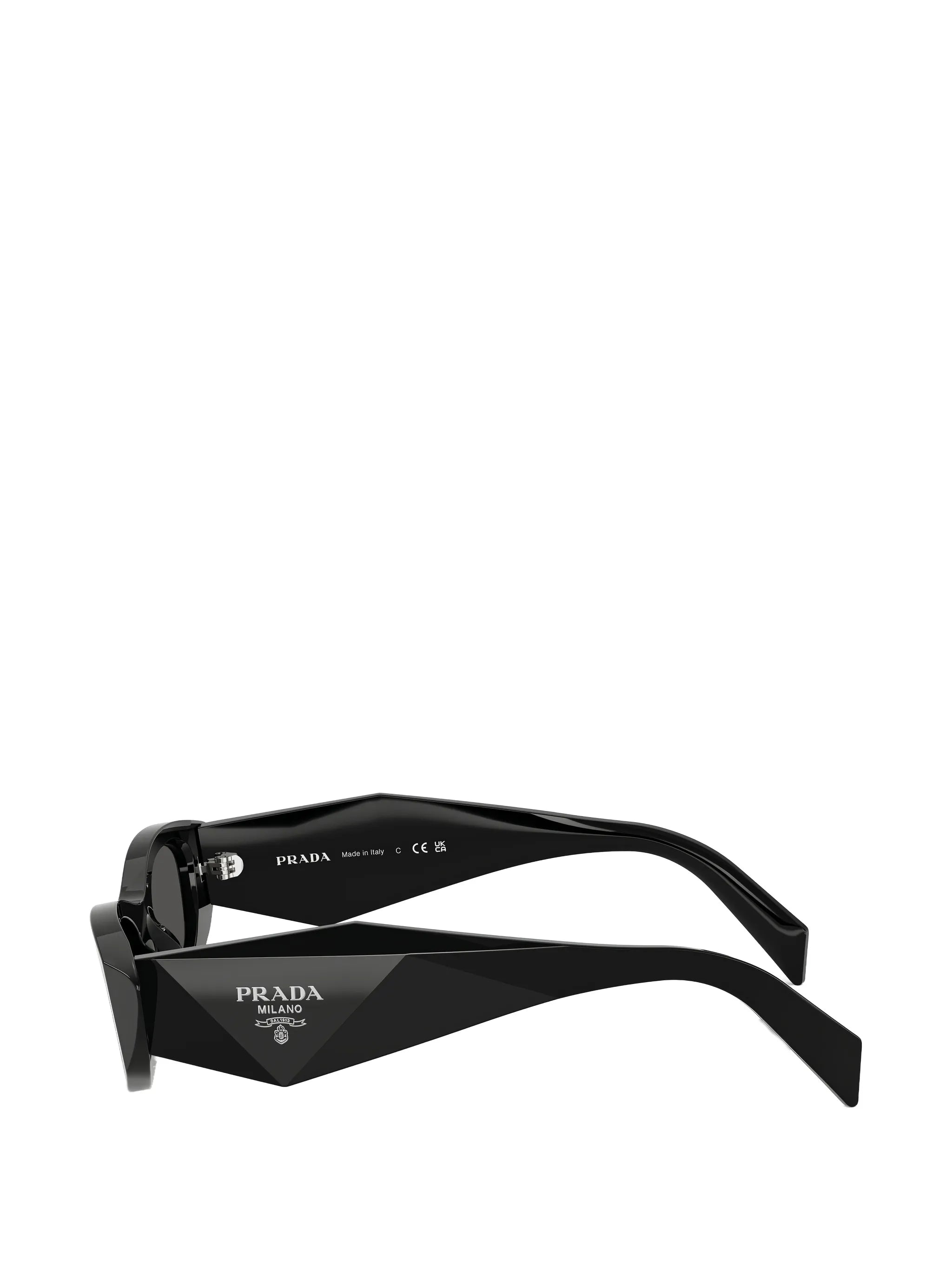 geometric-frame sunglasses