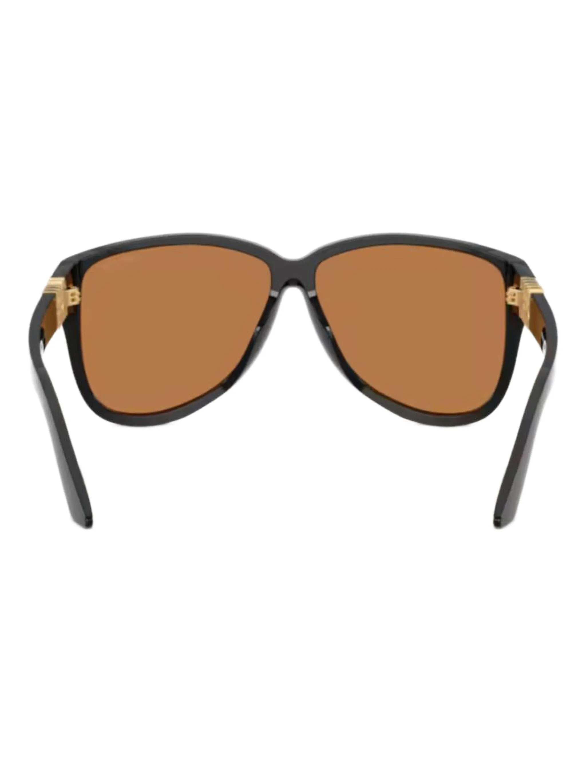 logo geometric sunglasses