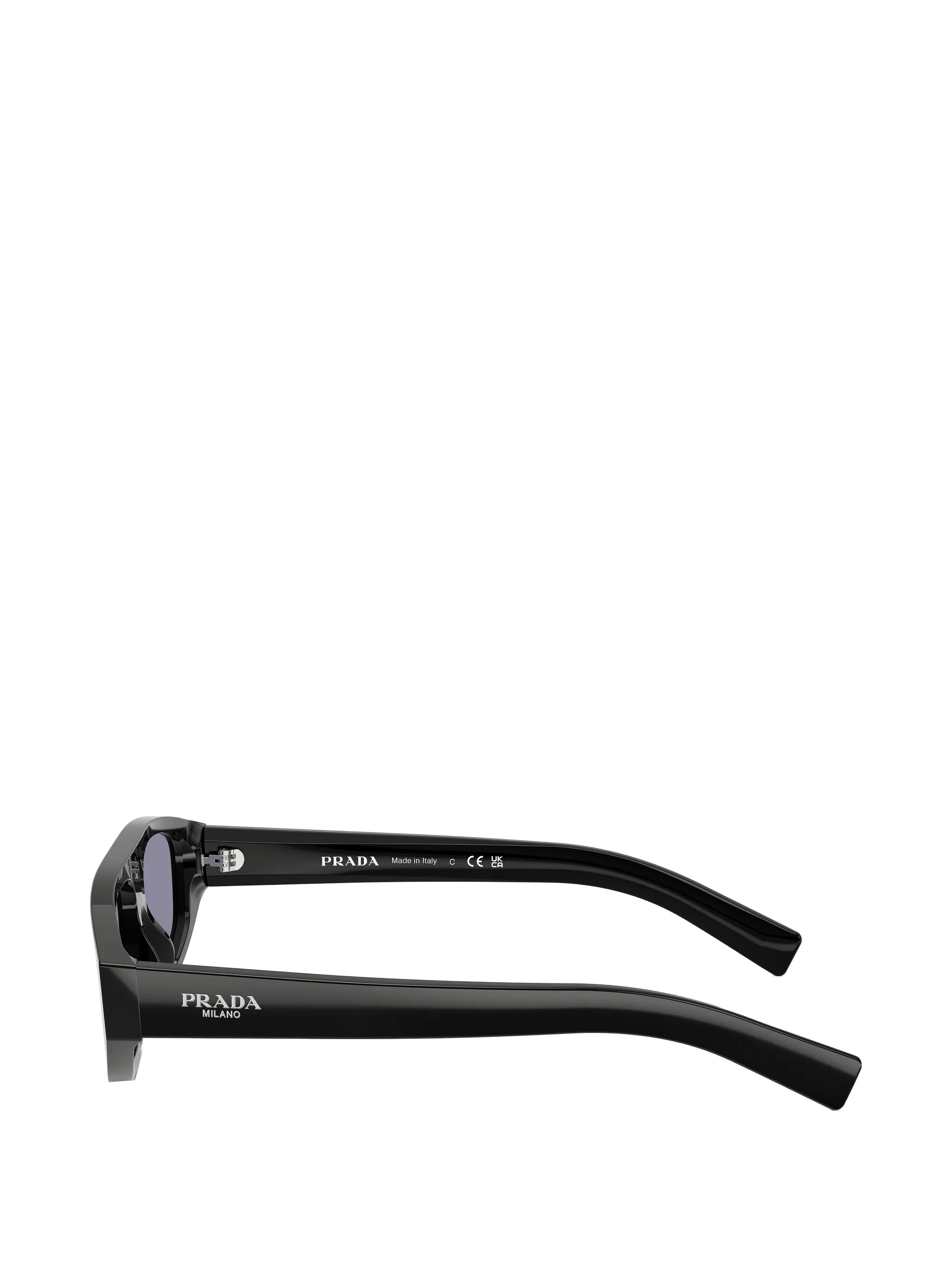 geometric-frame sunglasses