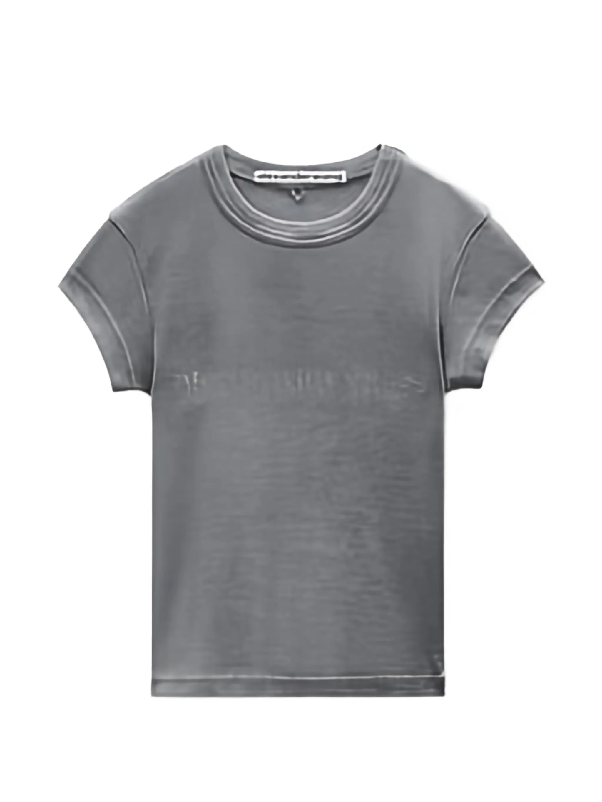 crystal hotfix logo T-shirt