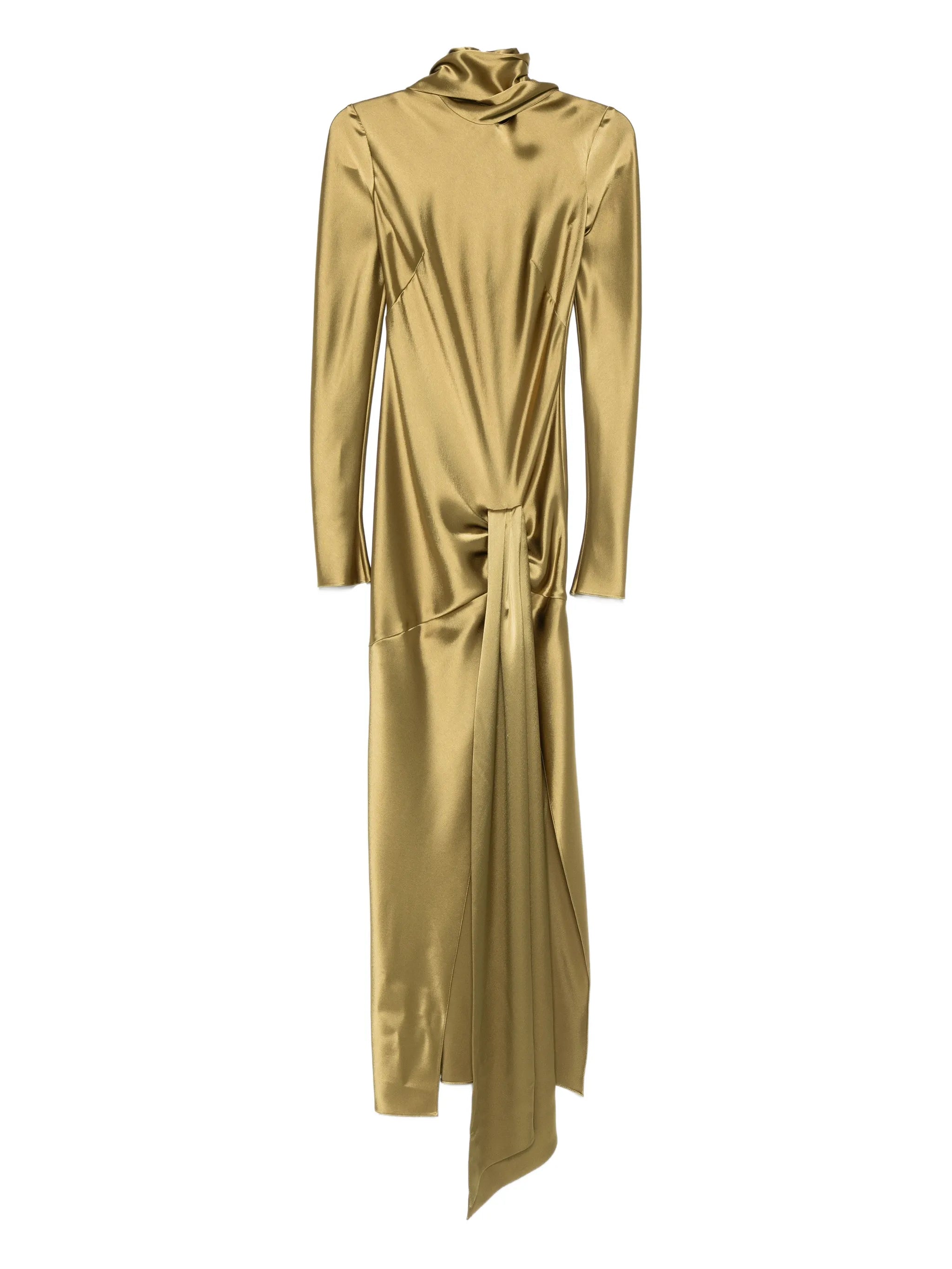 Emilie tie midi dress