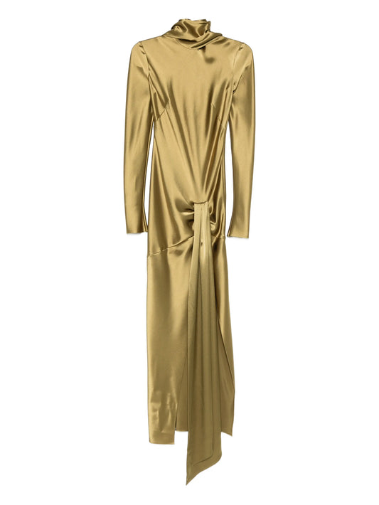 Emilie tie midi dress