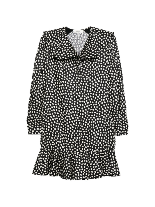 polka dot-pattern dress