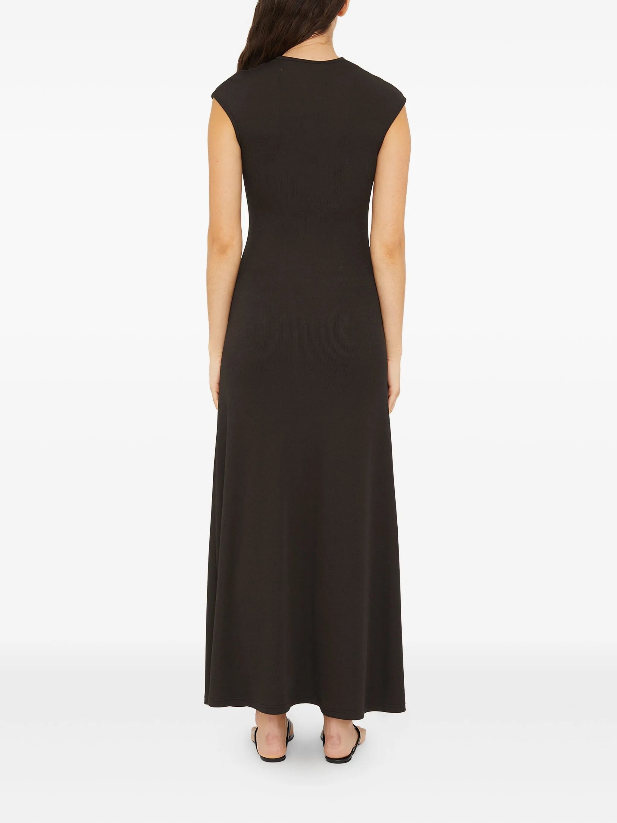 mineral-stone maxi dress