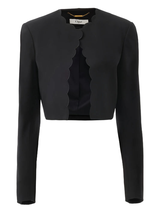 cropped cardigan