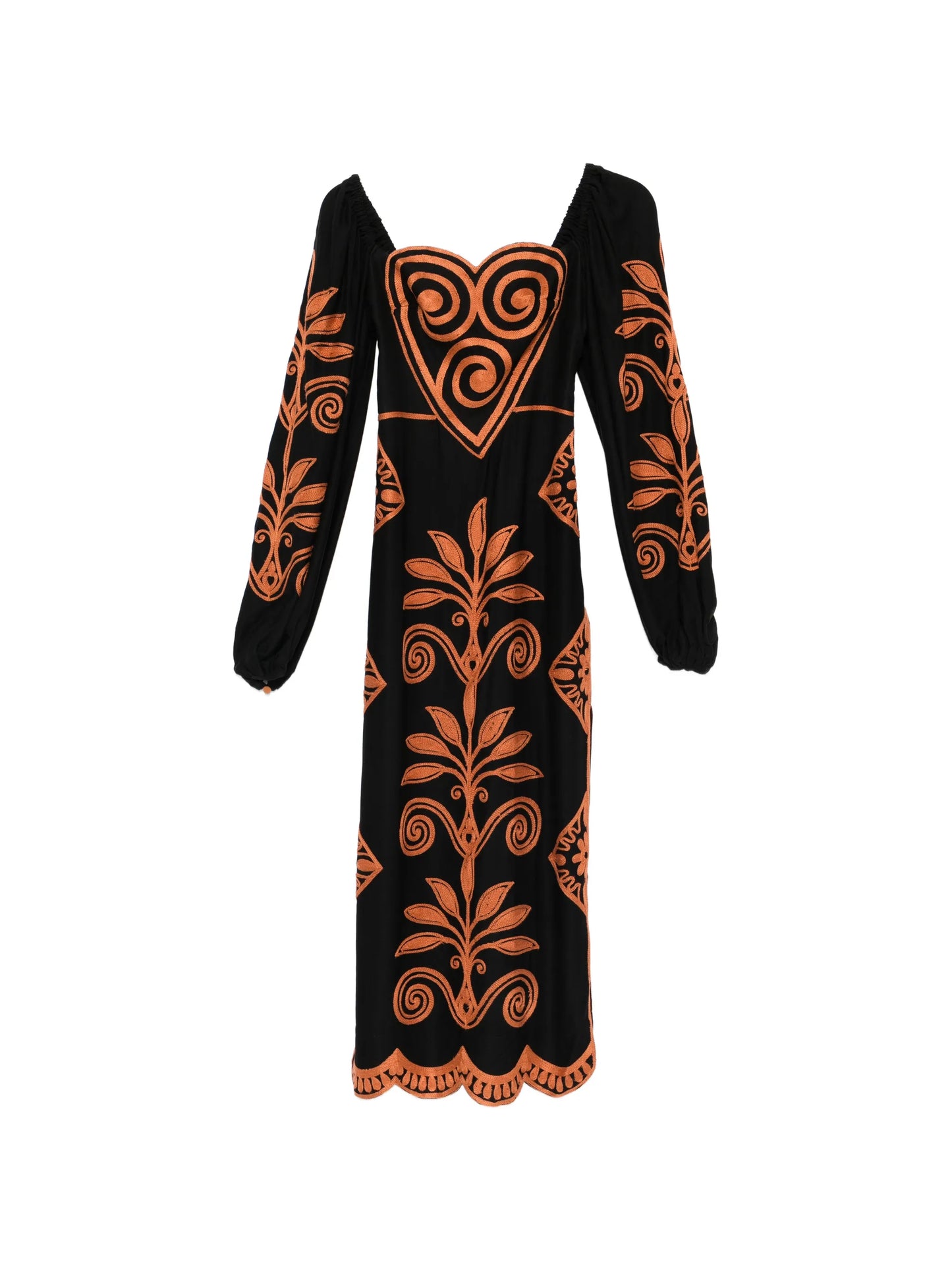 Cornely Ainika long-sleeve midi dress