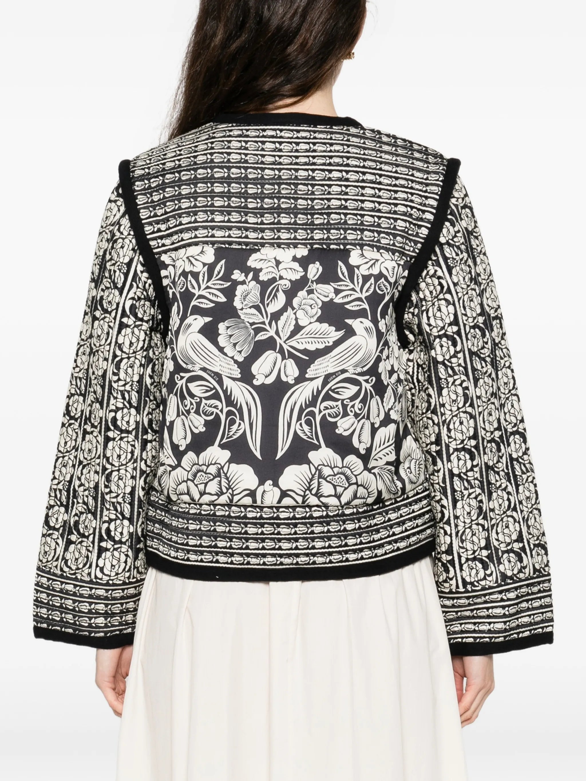 Cashews And Birds padded jacket