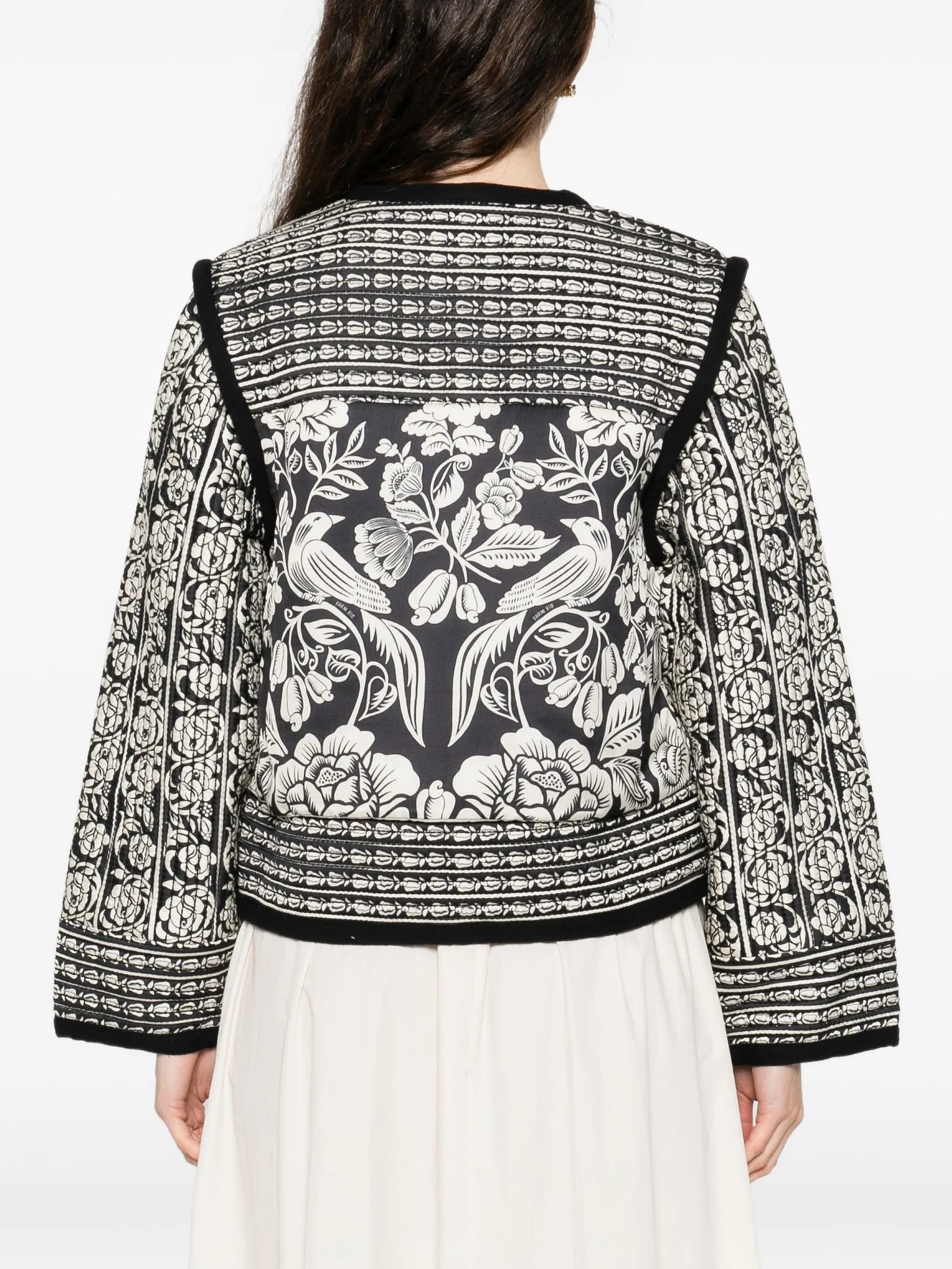 Cashews And Birds padded jacket