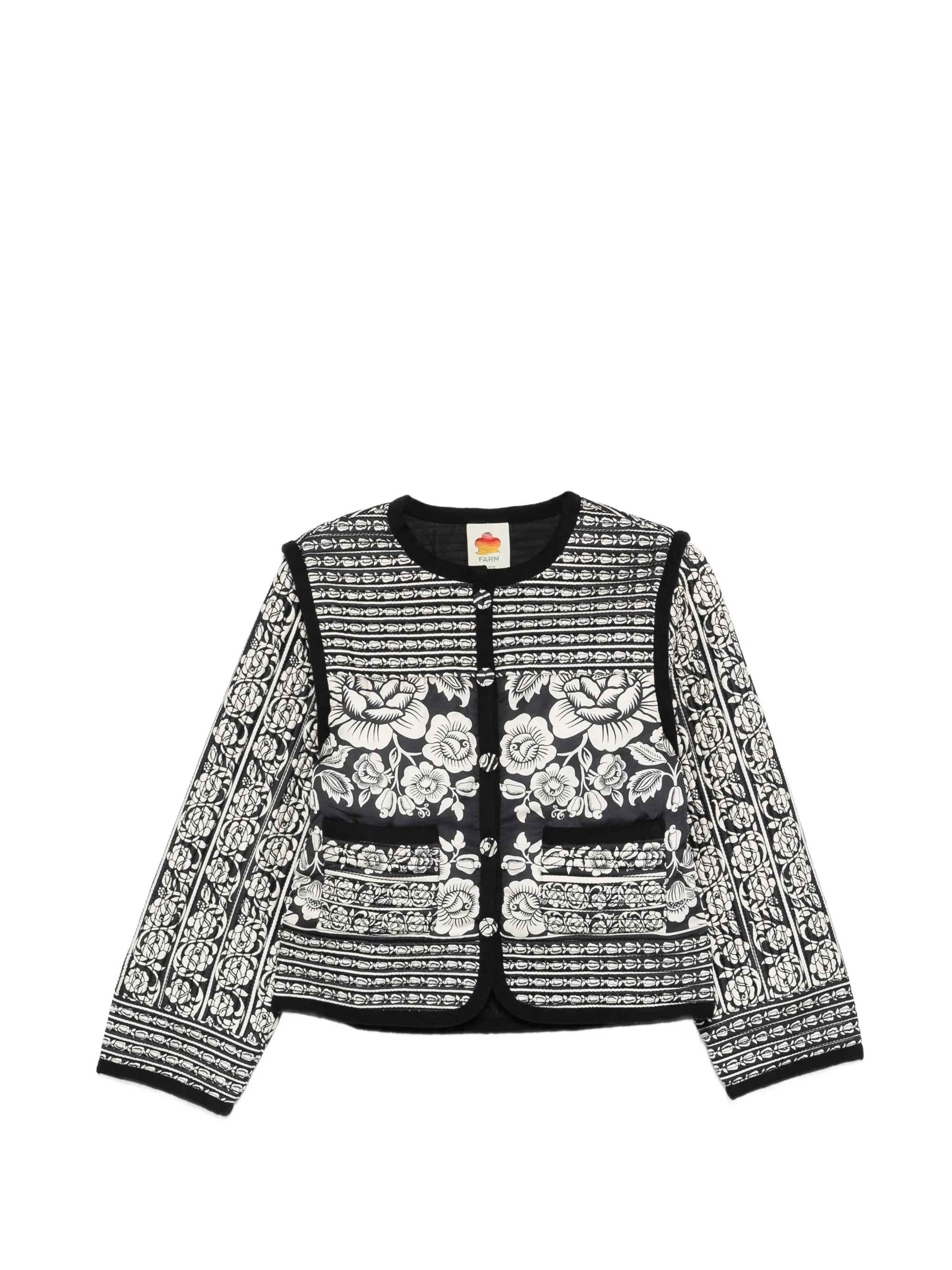 Cashews And Birds padded jacket