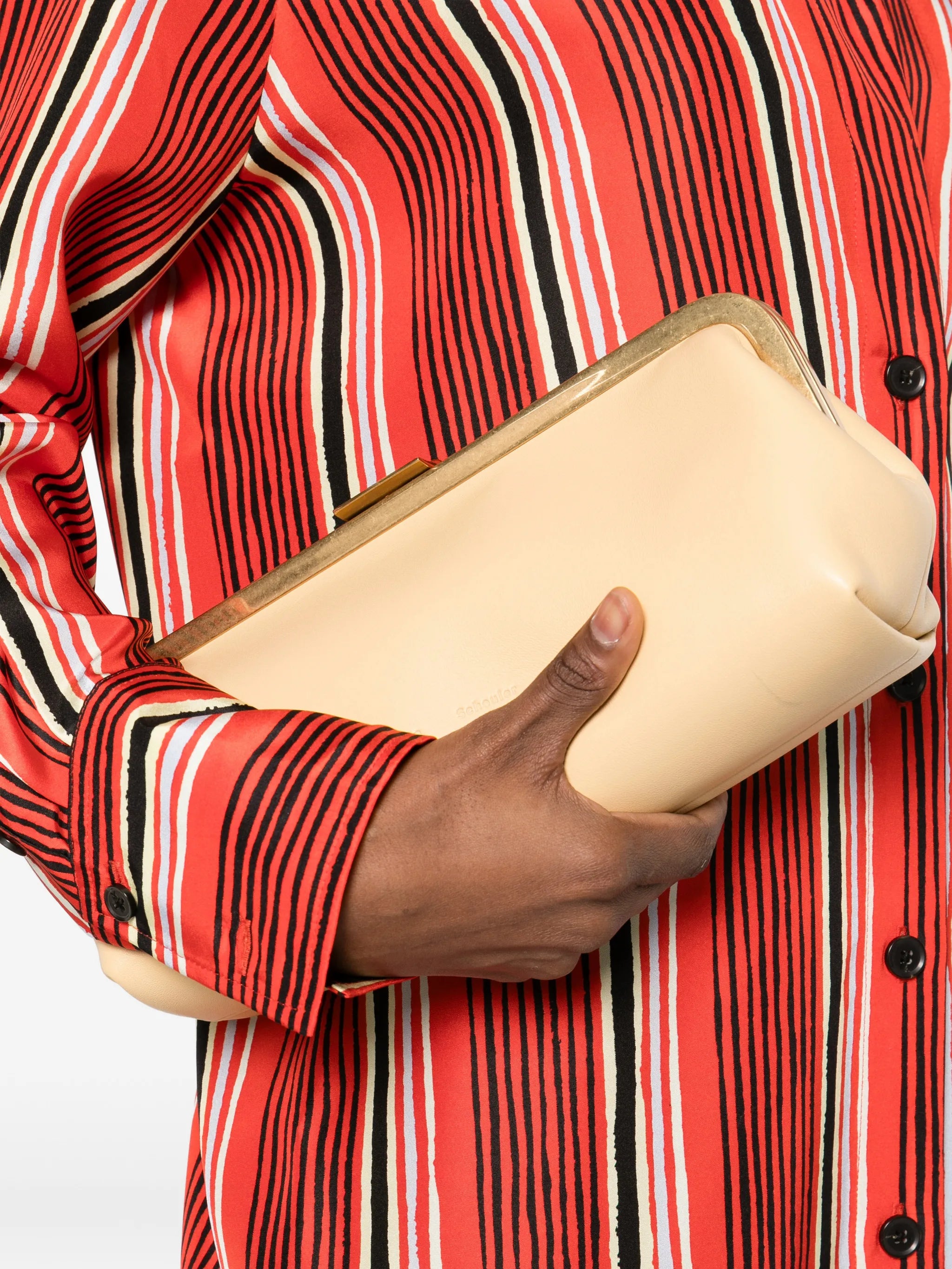 Armory clutch bag