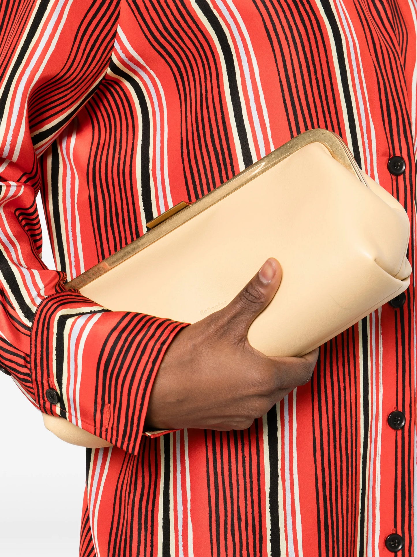 Armory clutch bag