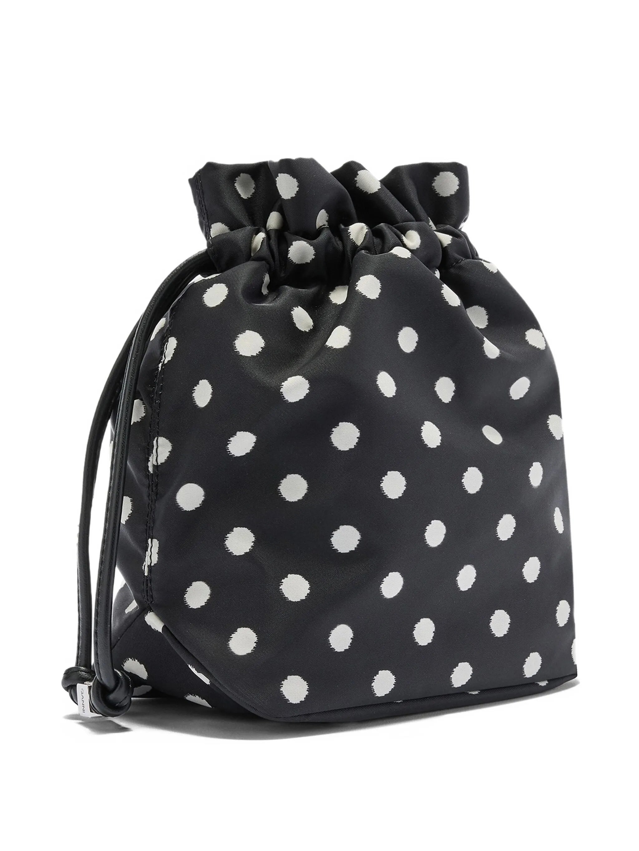Bou polka dot bucket bag
