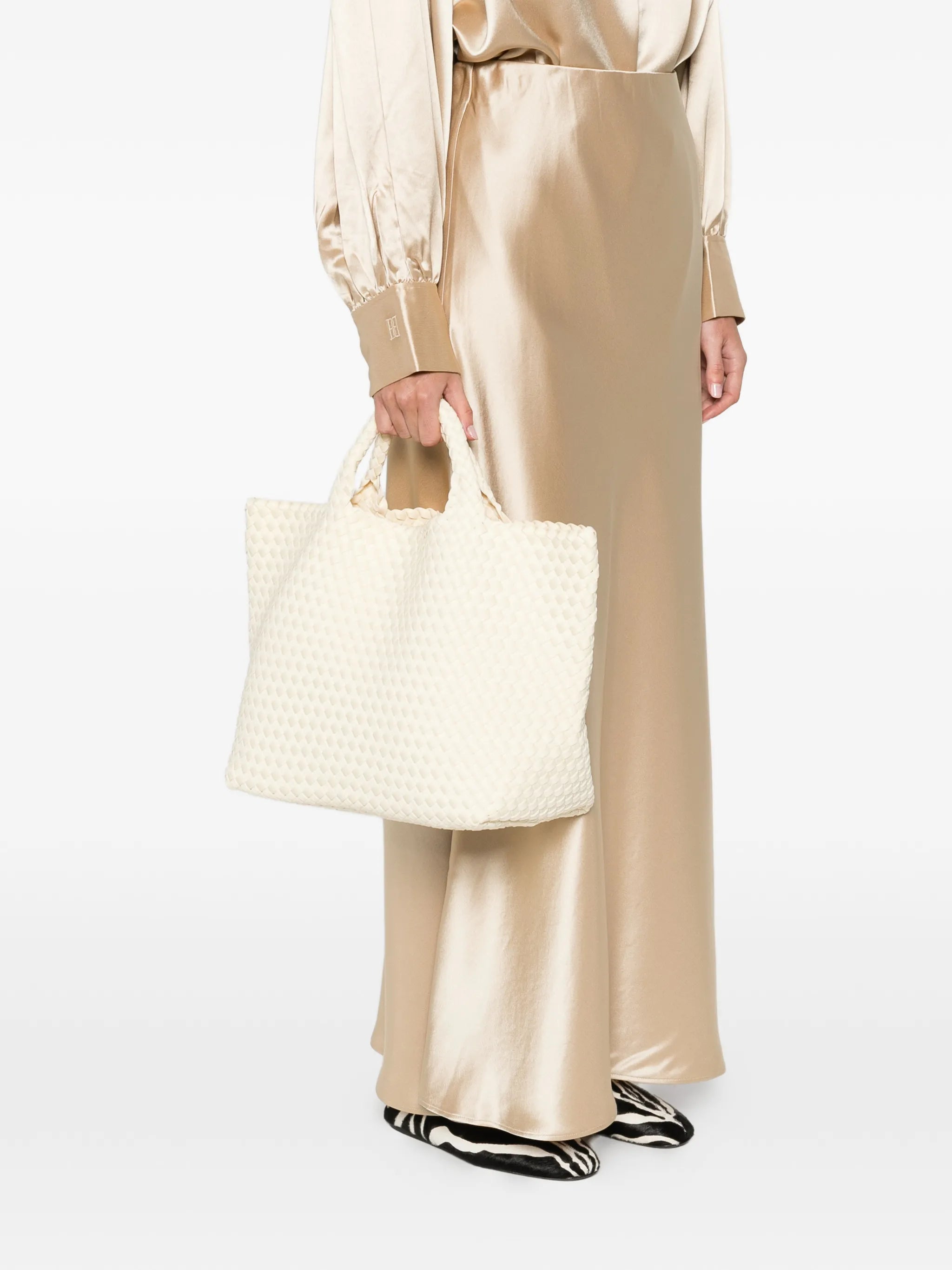 medium St. Barths woven tote bag