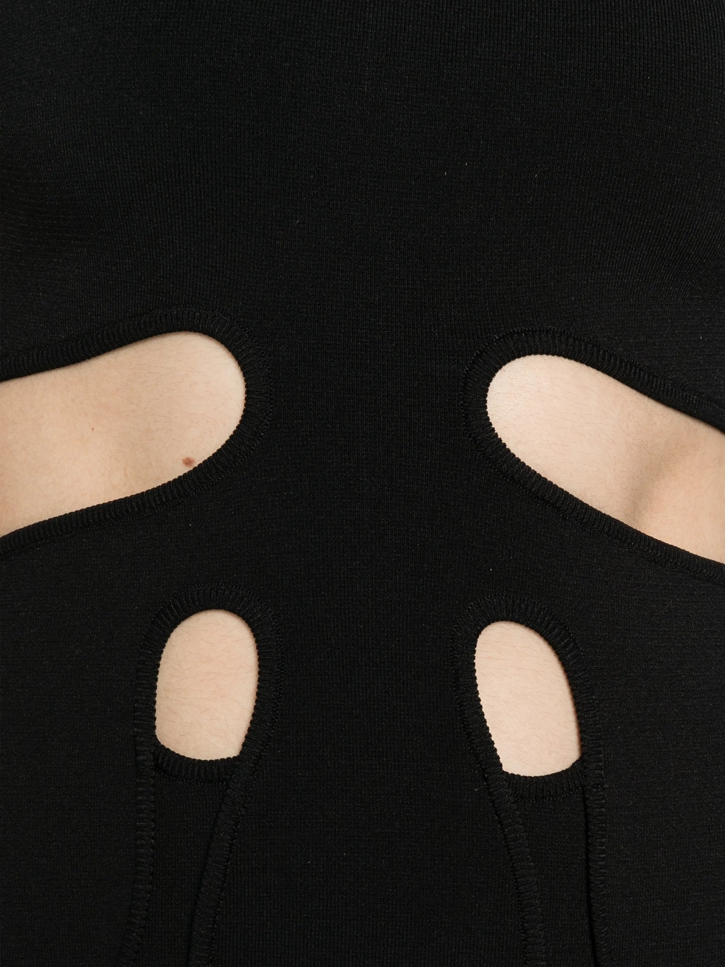 cut-out midi dress