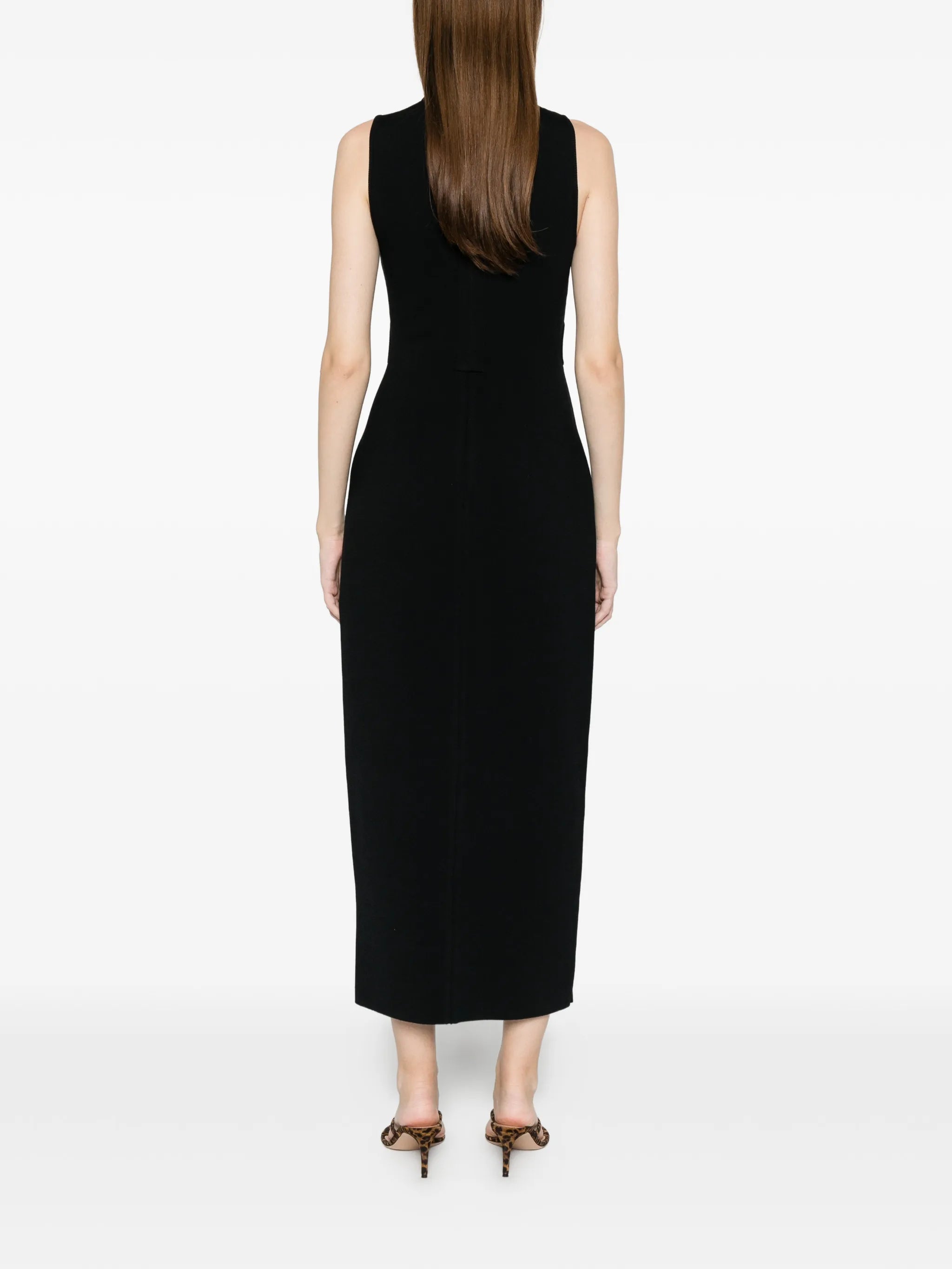 cut-out midi dress