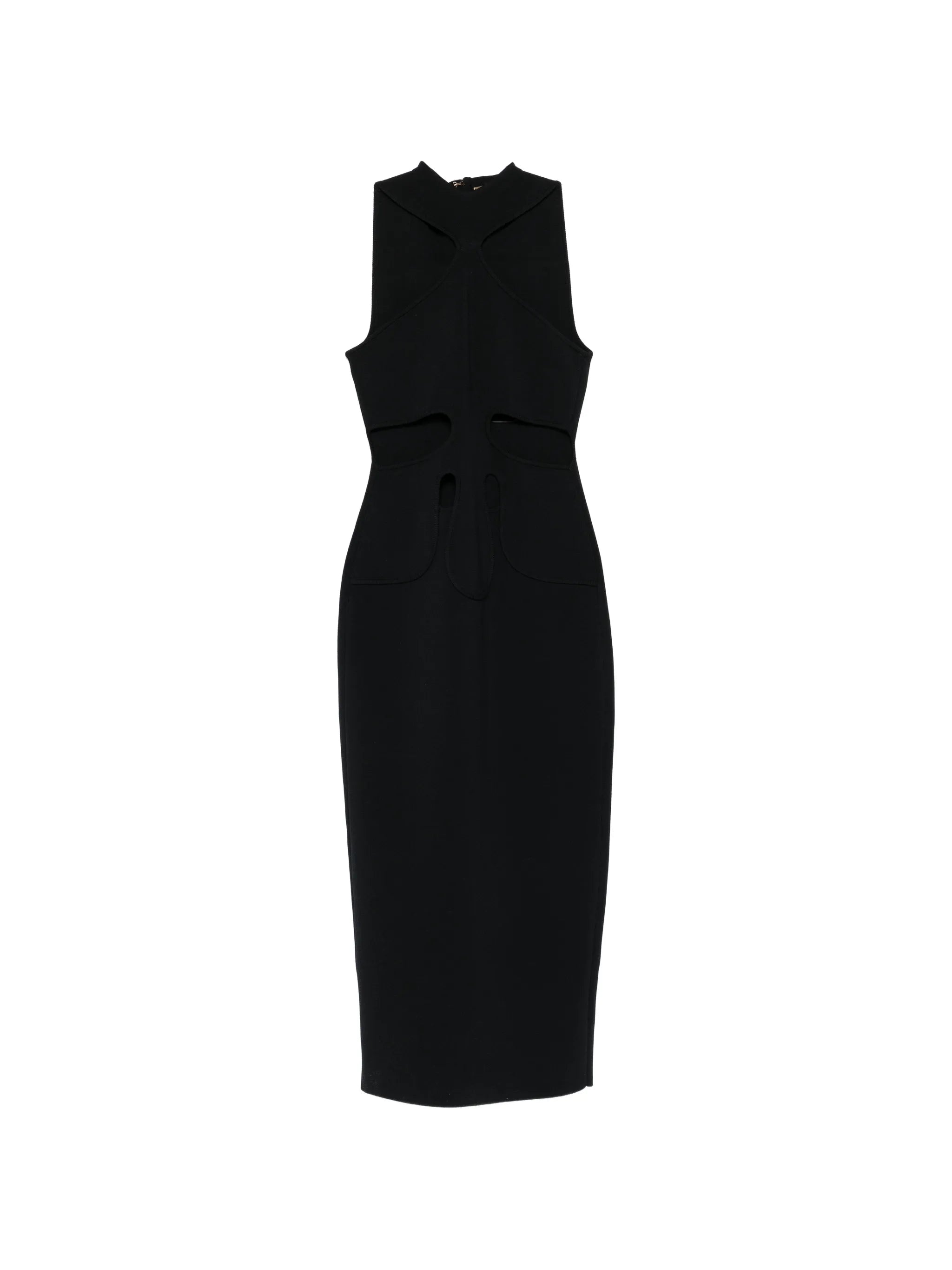 cut-out midi dress