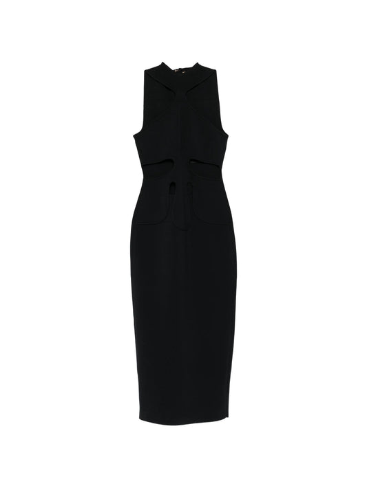 cut-out midi dress