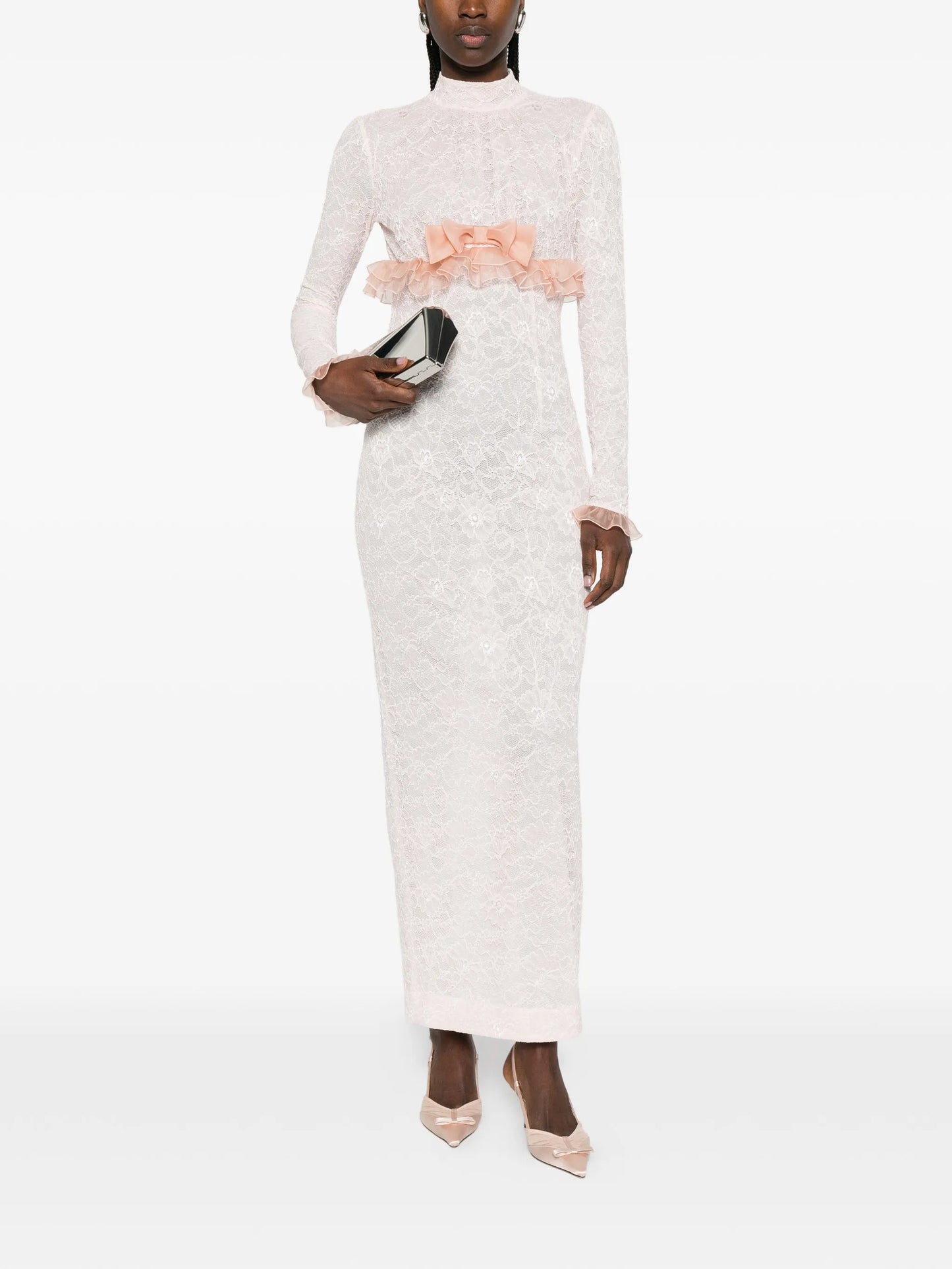 lace maxi dress