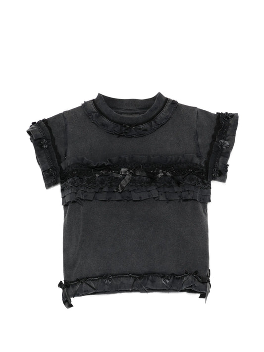 ruffled cotton top