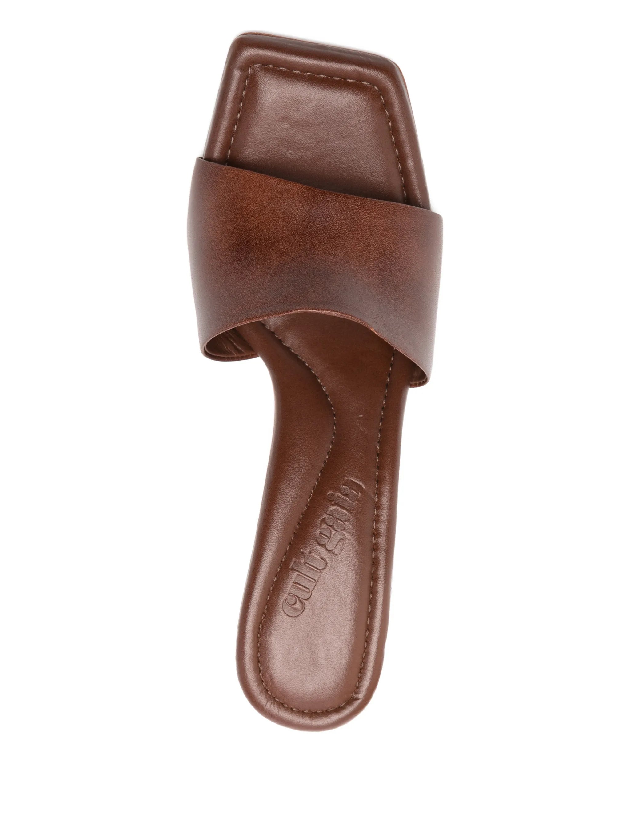 100mm Mahina sculpted-heel sandals