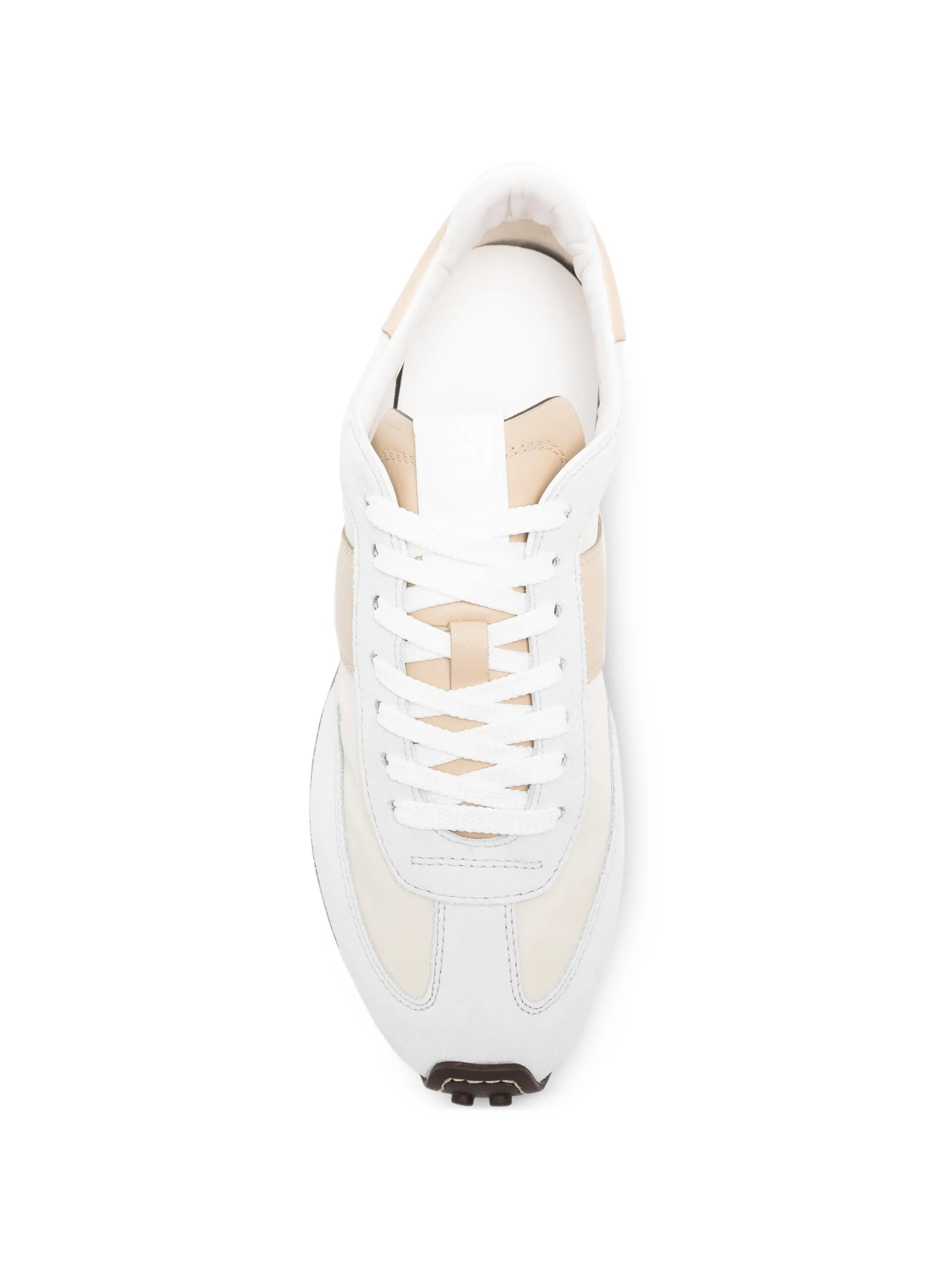 round-toe lace-up sneakers