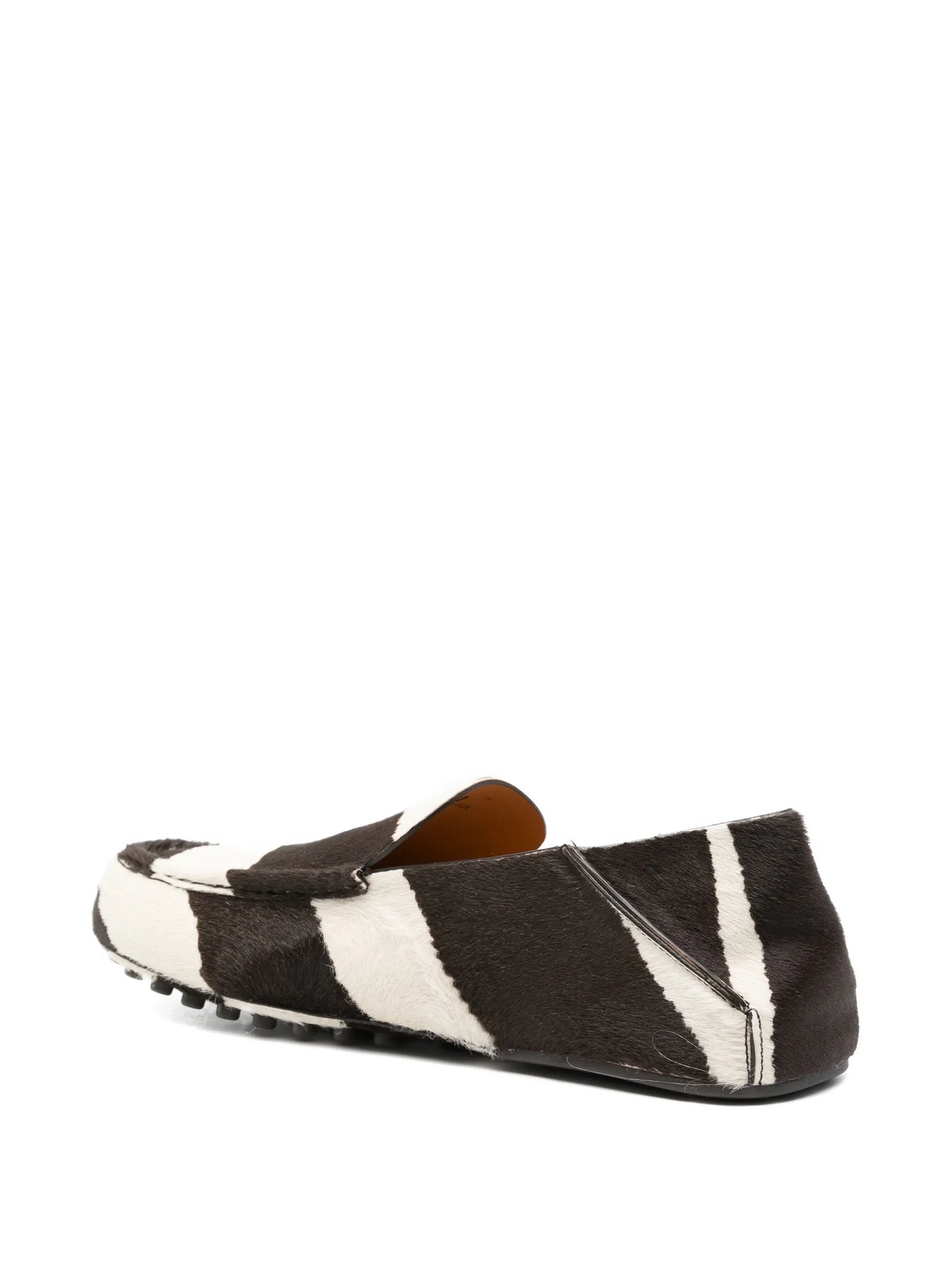 striped loafers