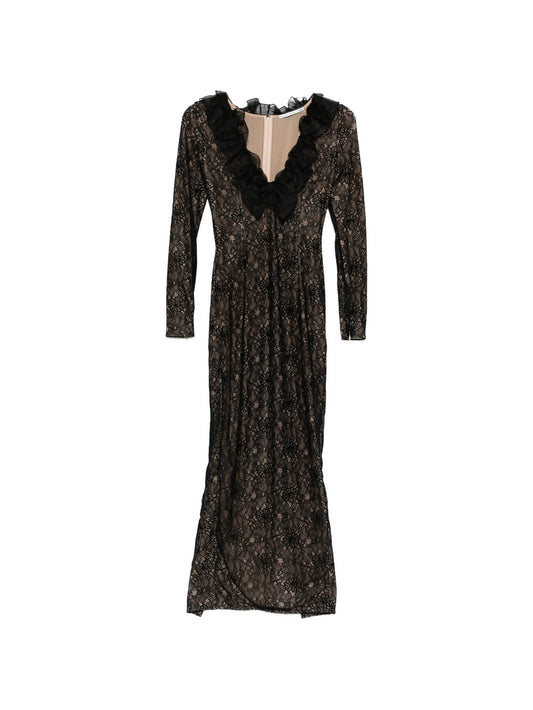 lace maxi dress