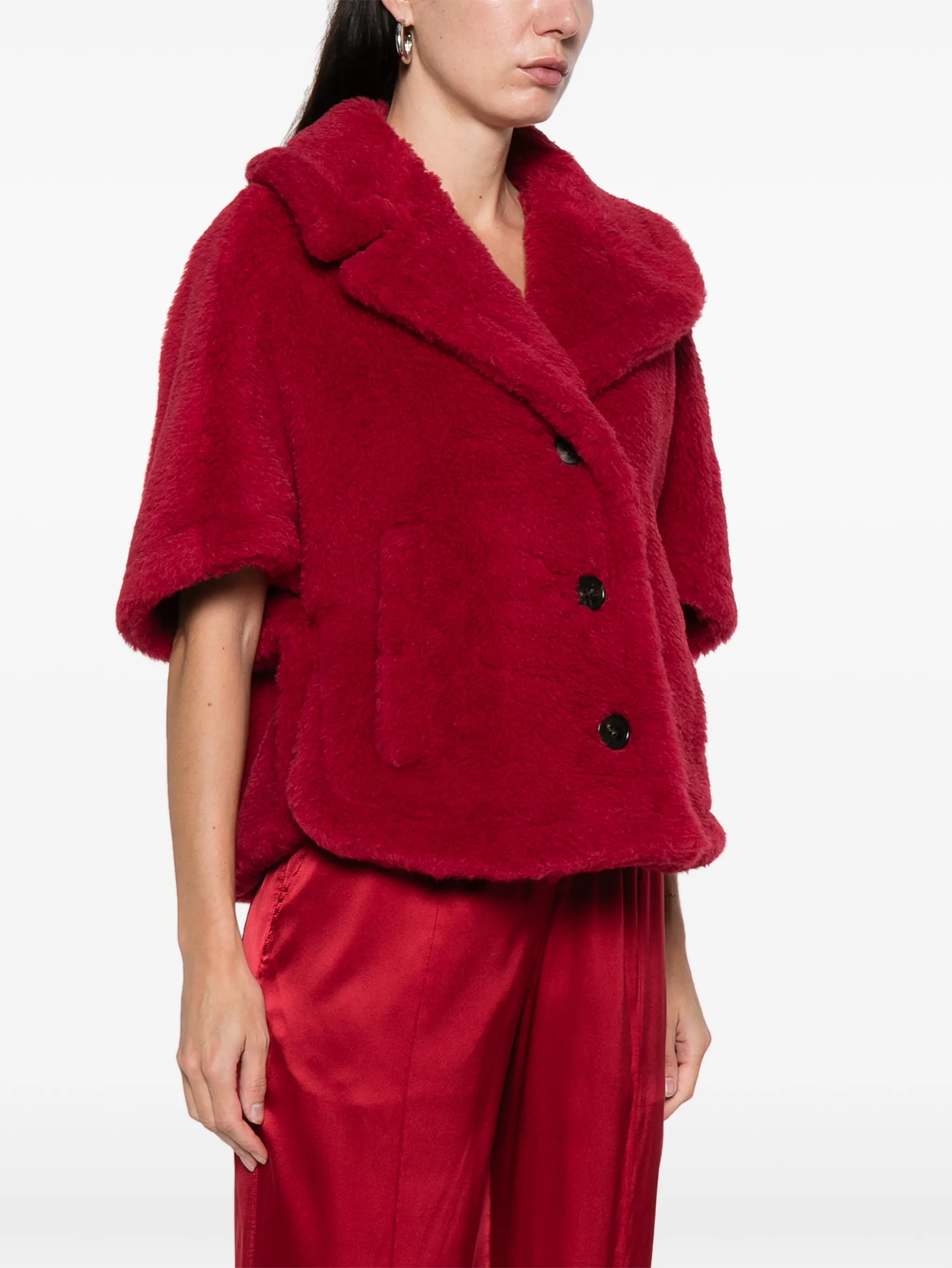 Corvino buttoned cape
