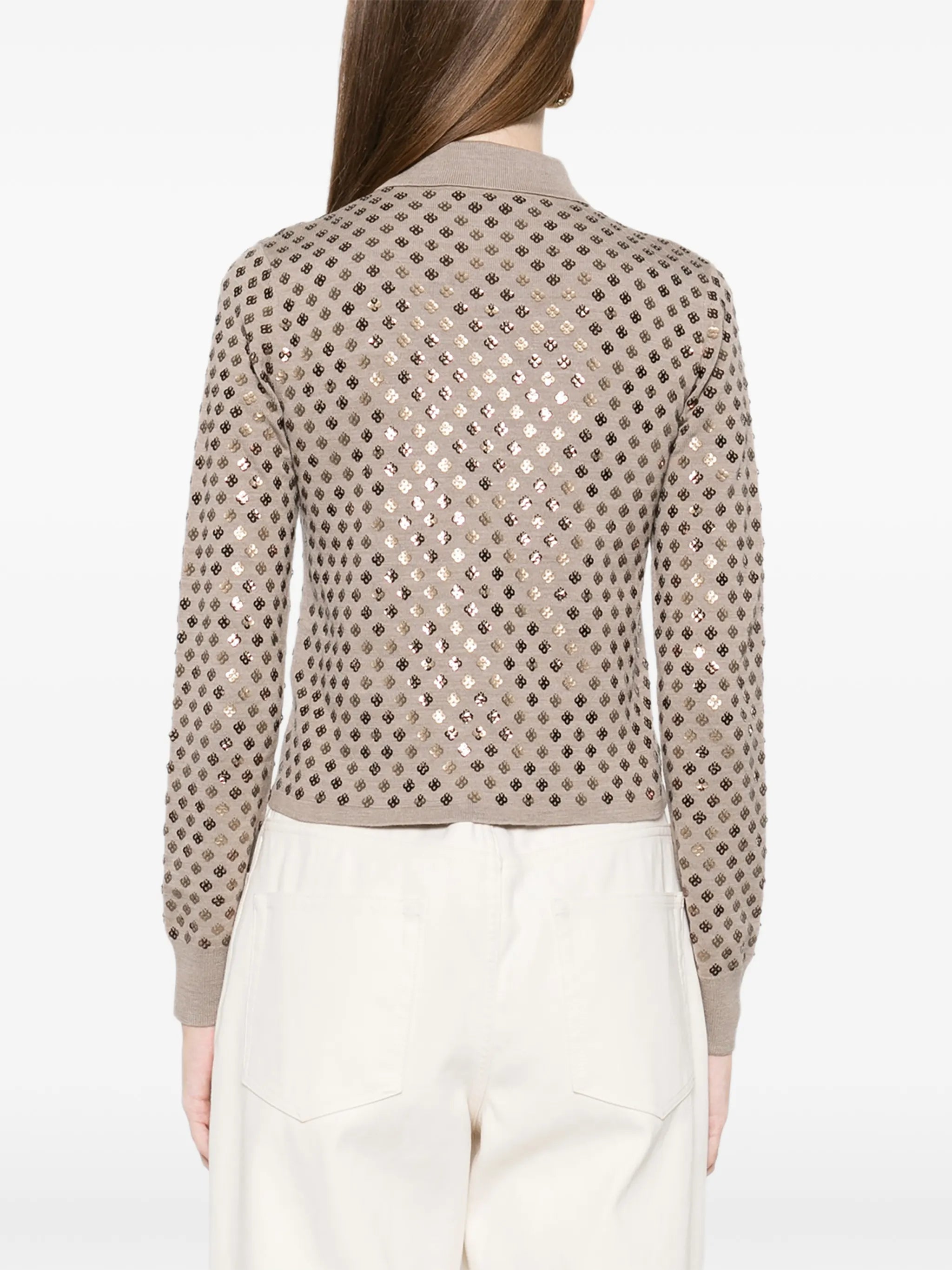 Ragno sequin-embellished cardigan