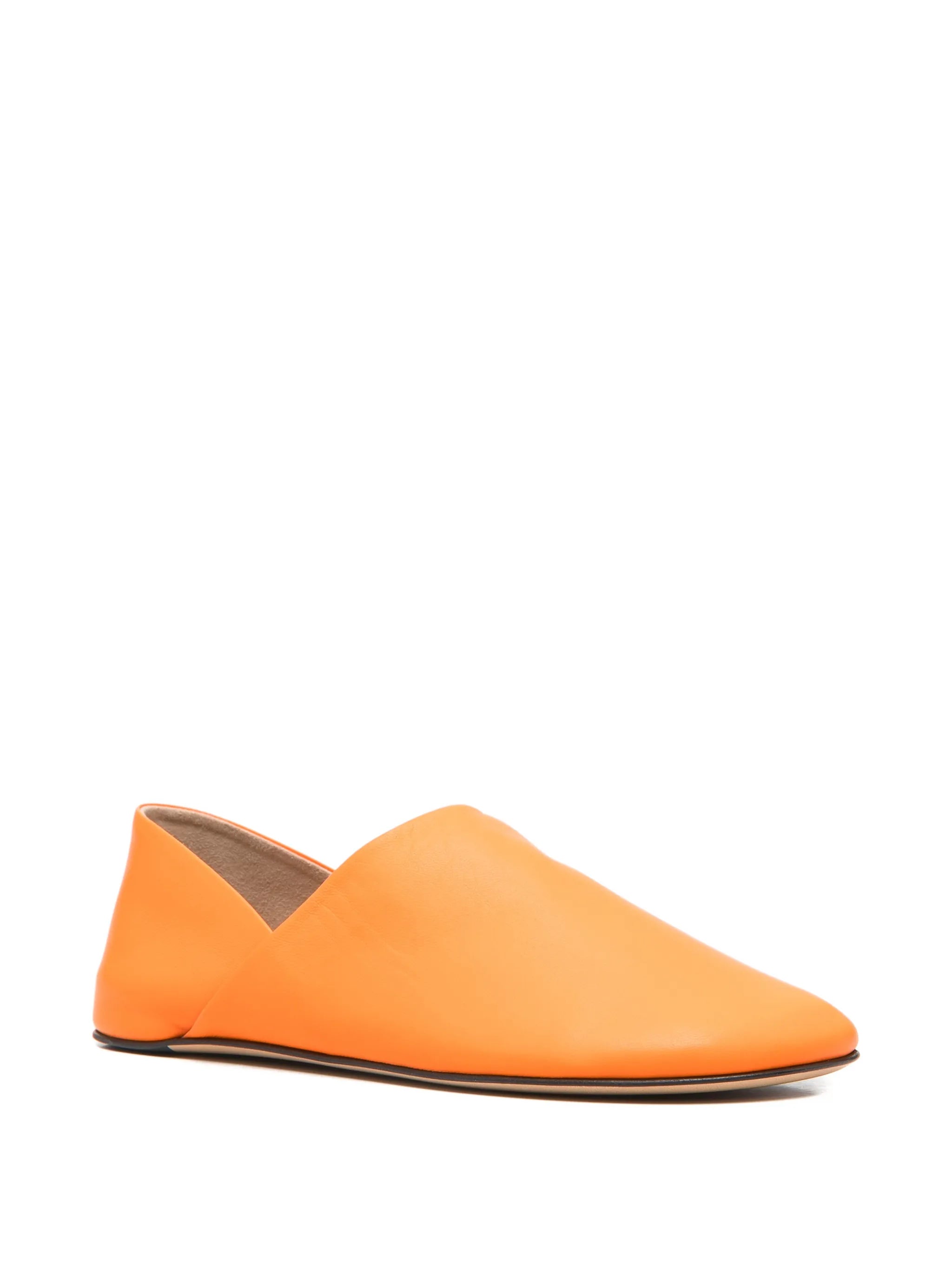 embossed loafers