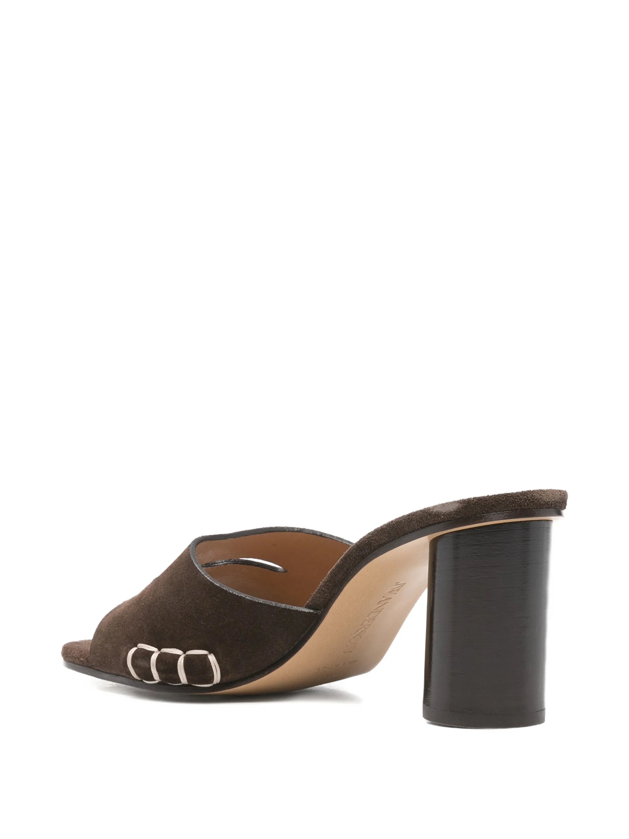 stitch-detail sandals