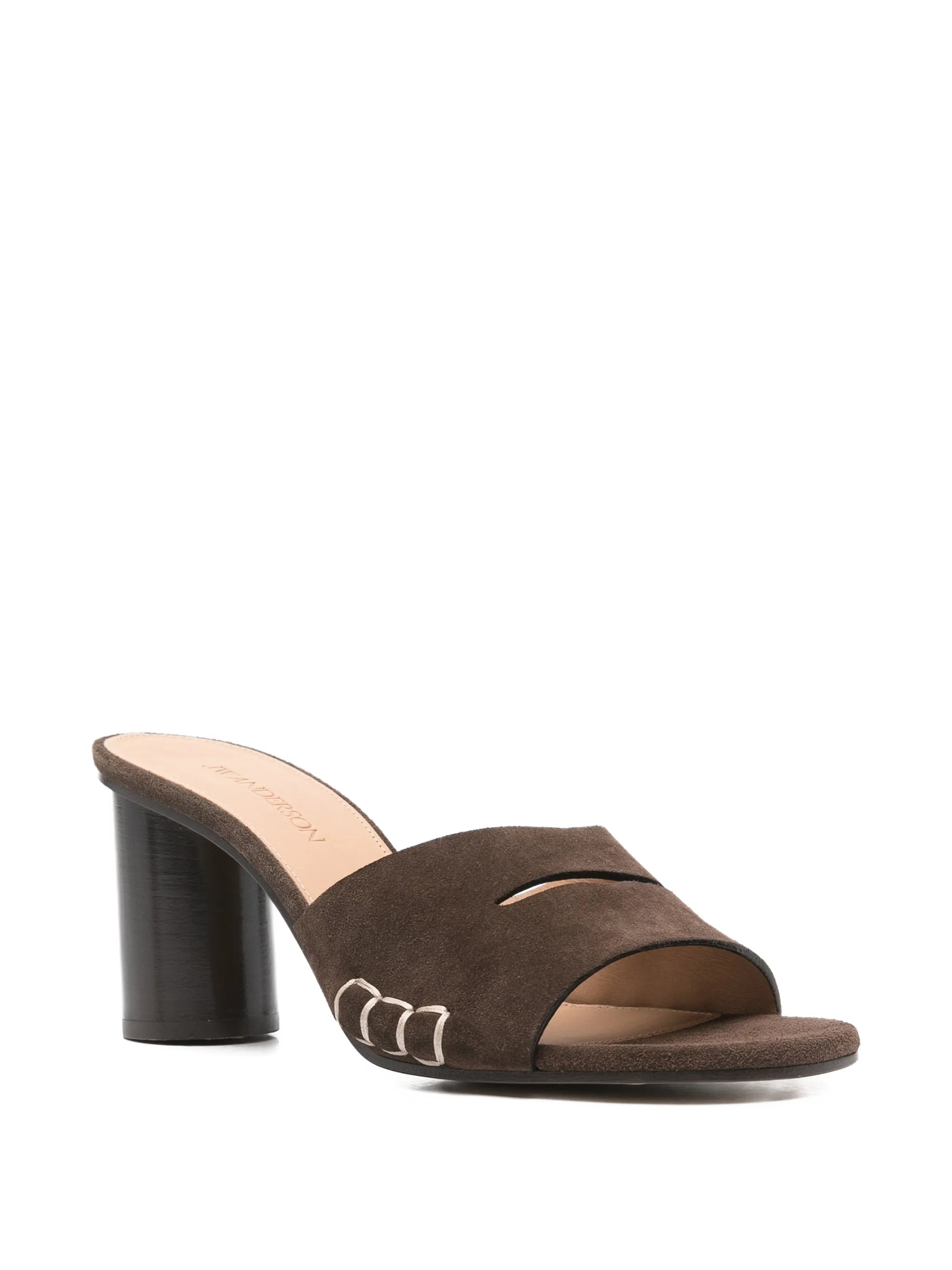 stitch-detail sandals