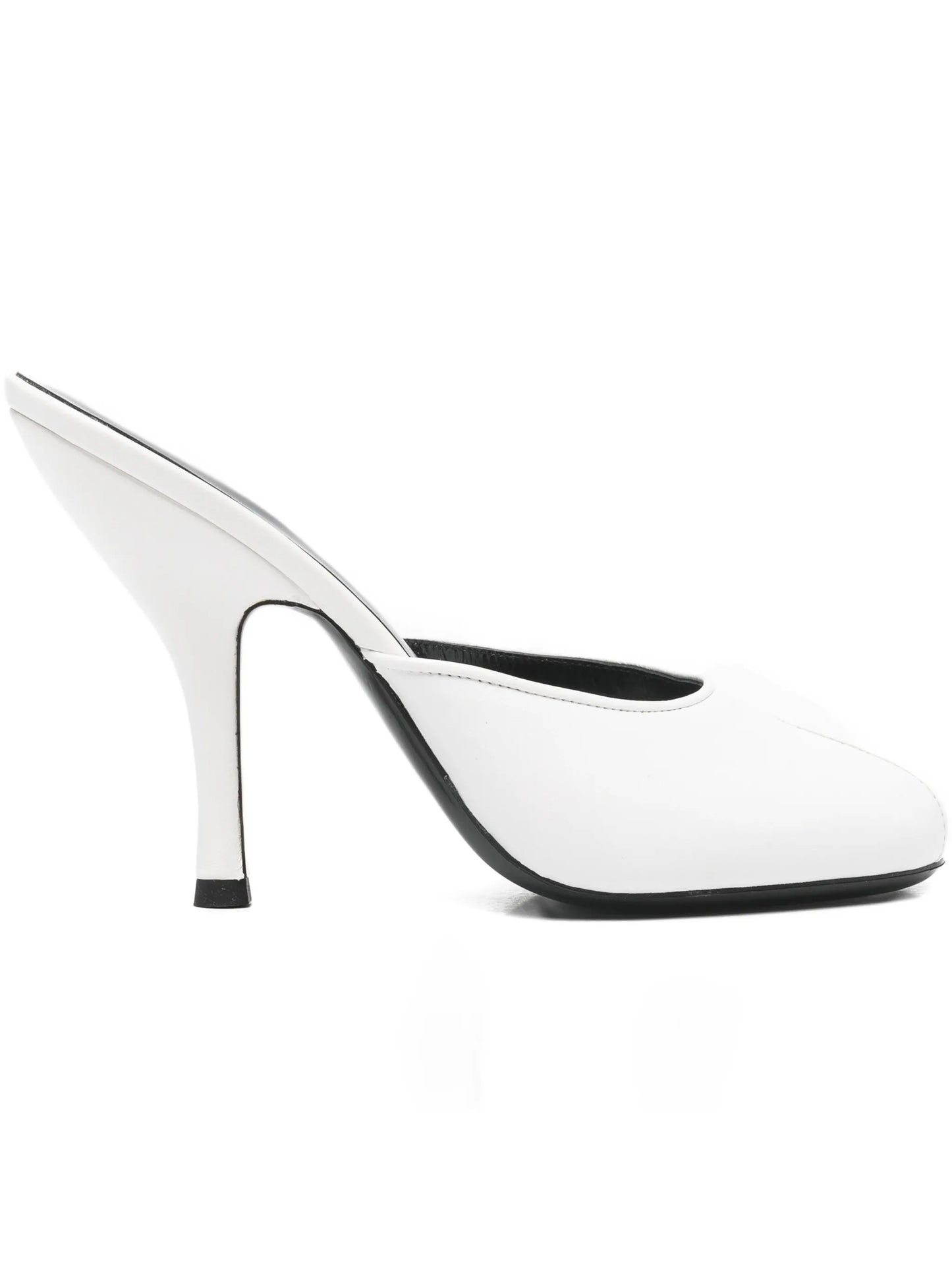 Date leather mules
