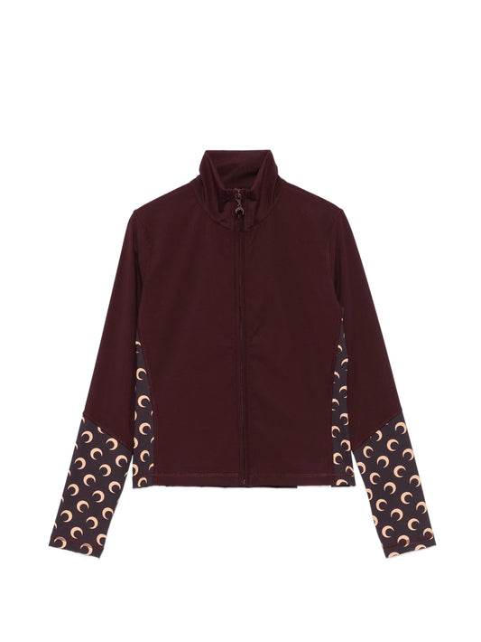 moon-print panelled top