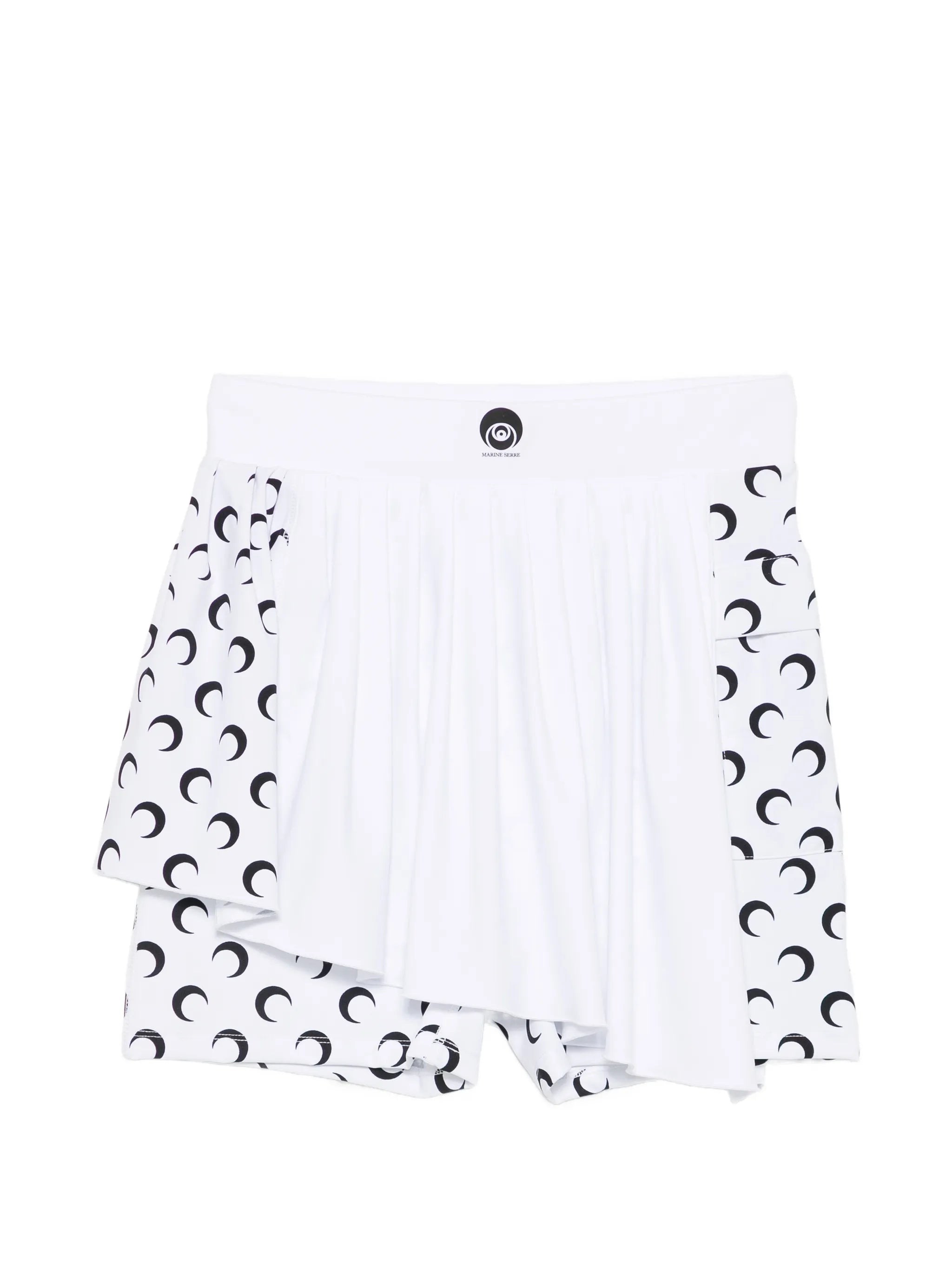Athleisure mini skirt