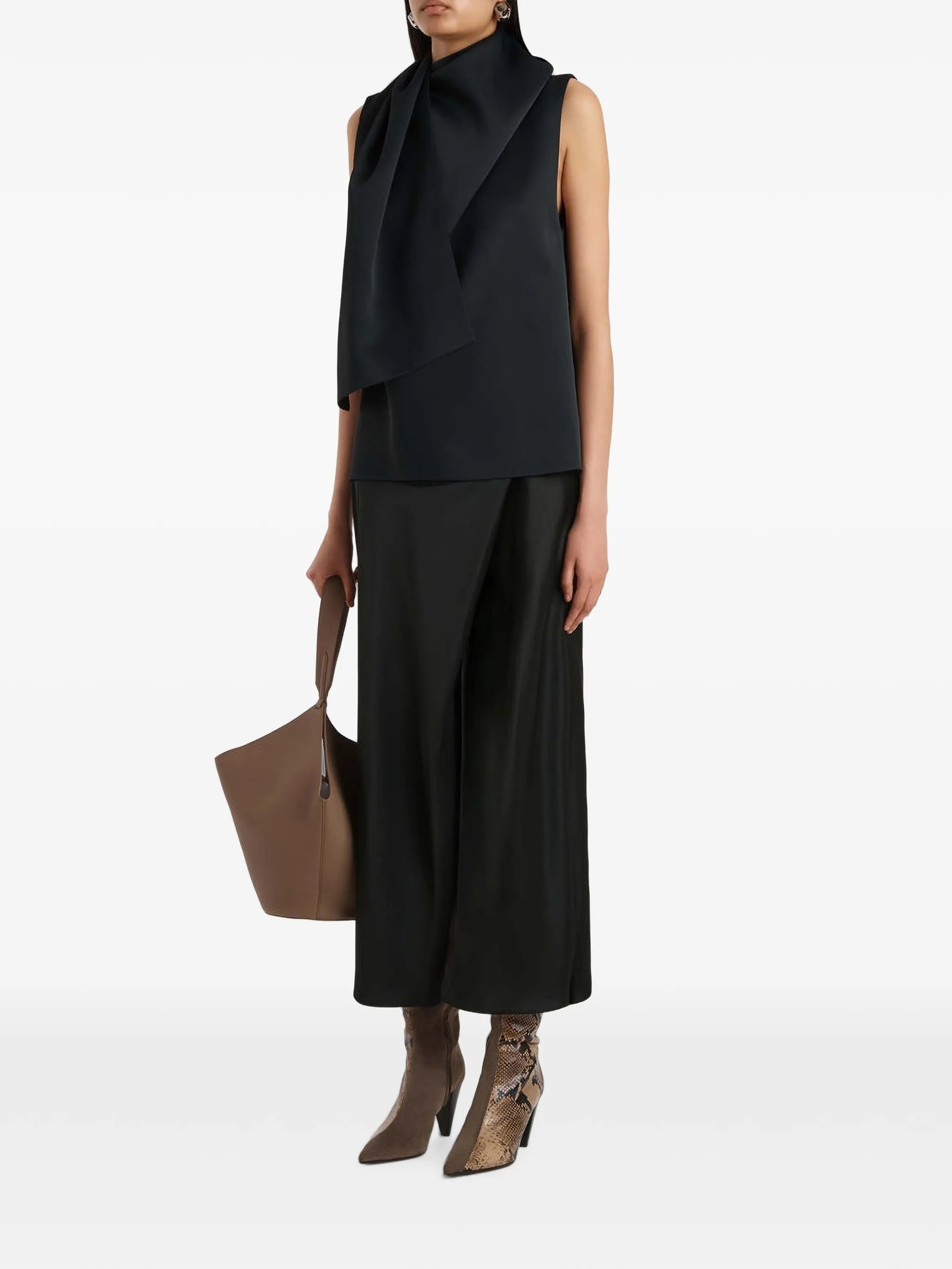 Loe draped top