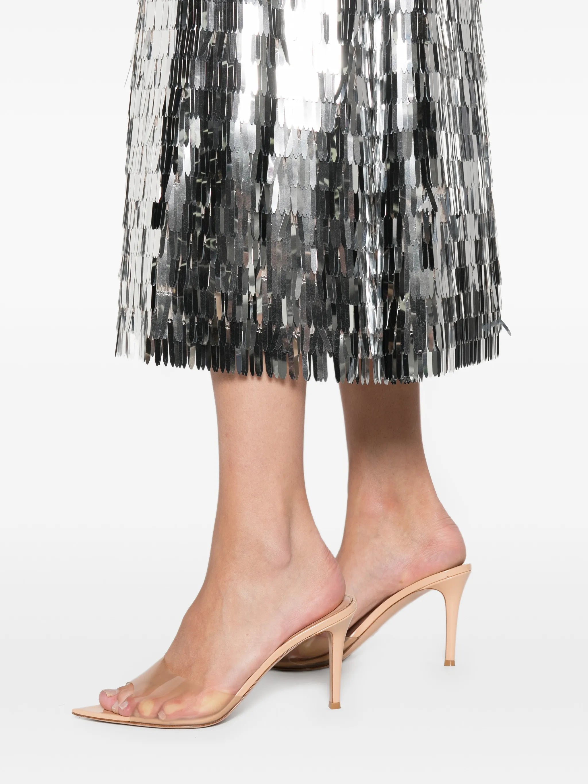 sequin midi dress