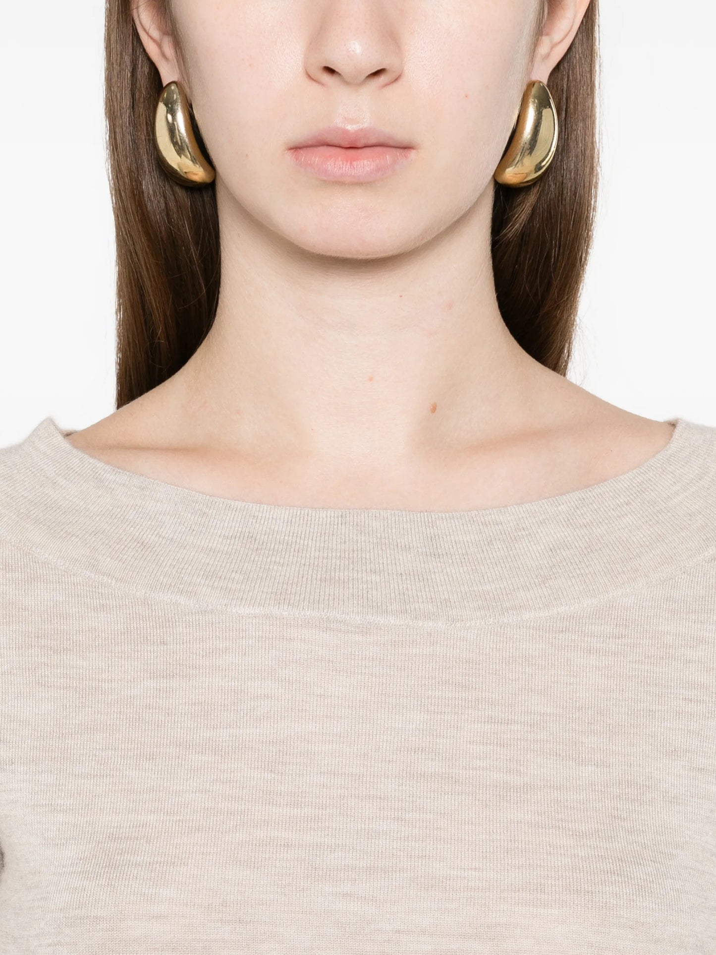 Faretra off-shoulder sweater