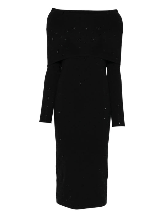 Madatti knitted embellished maxi dress