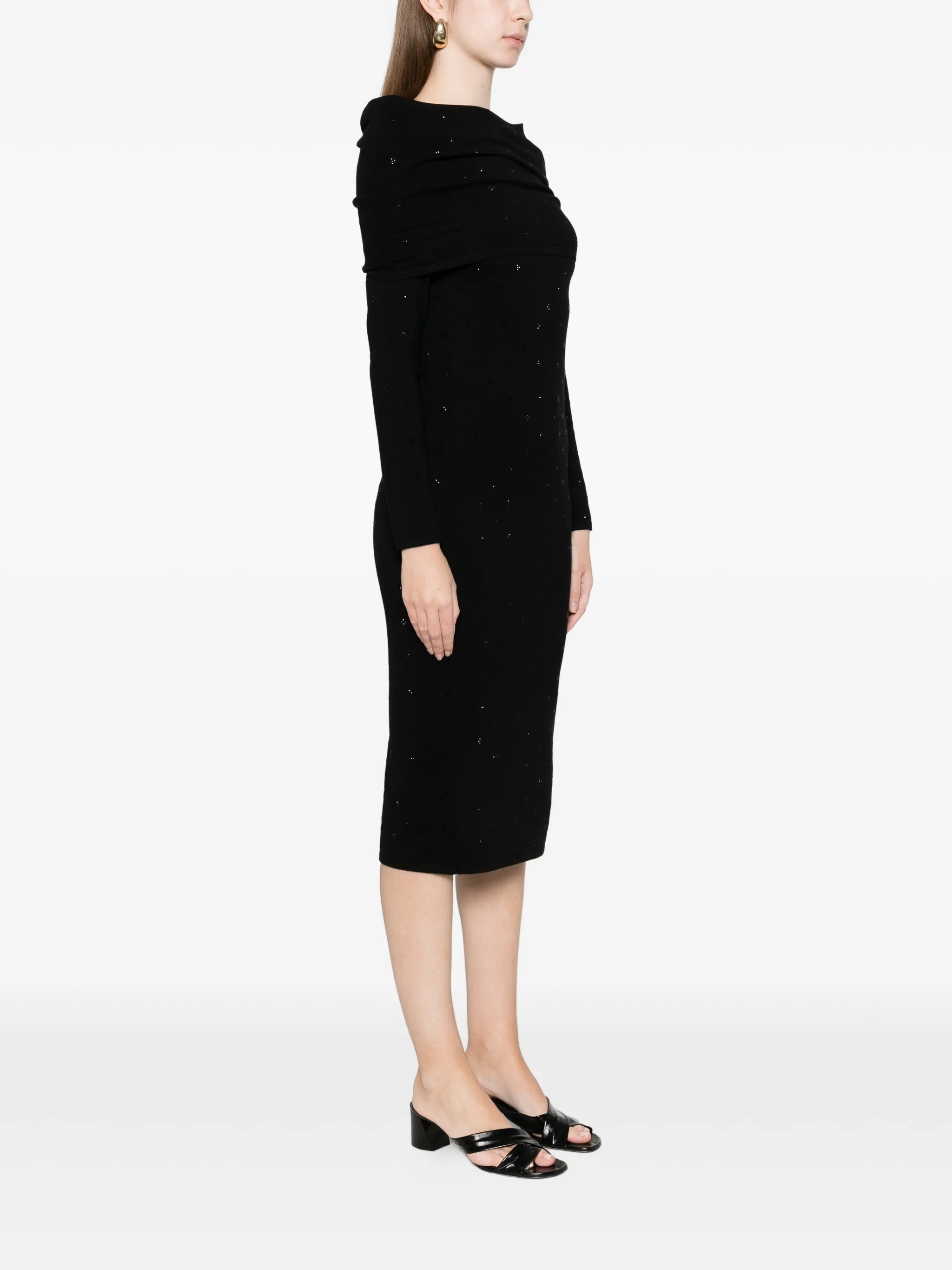 Madatti knitted embellished maxi dress