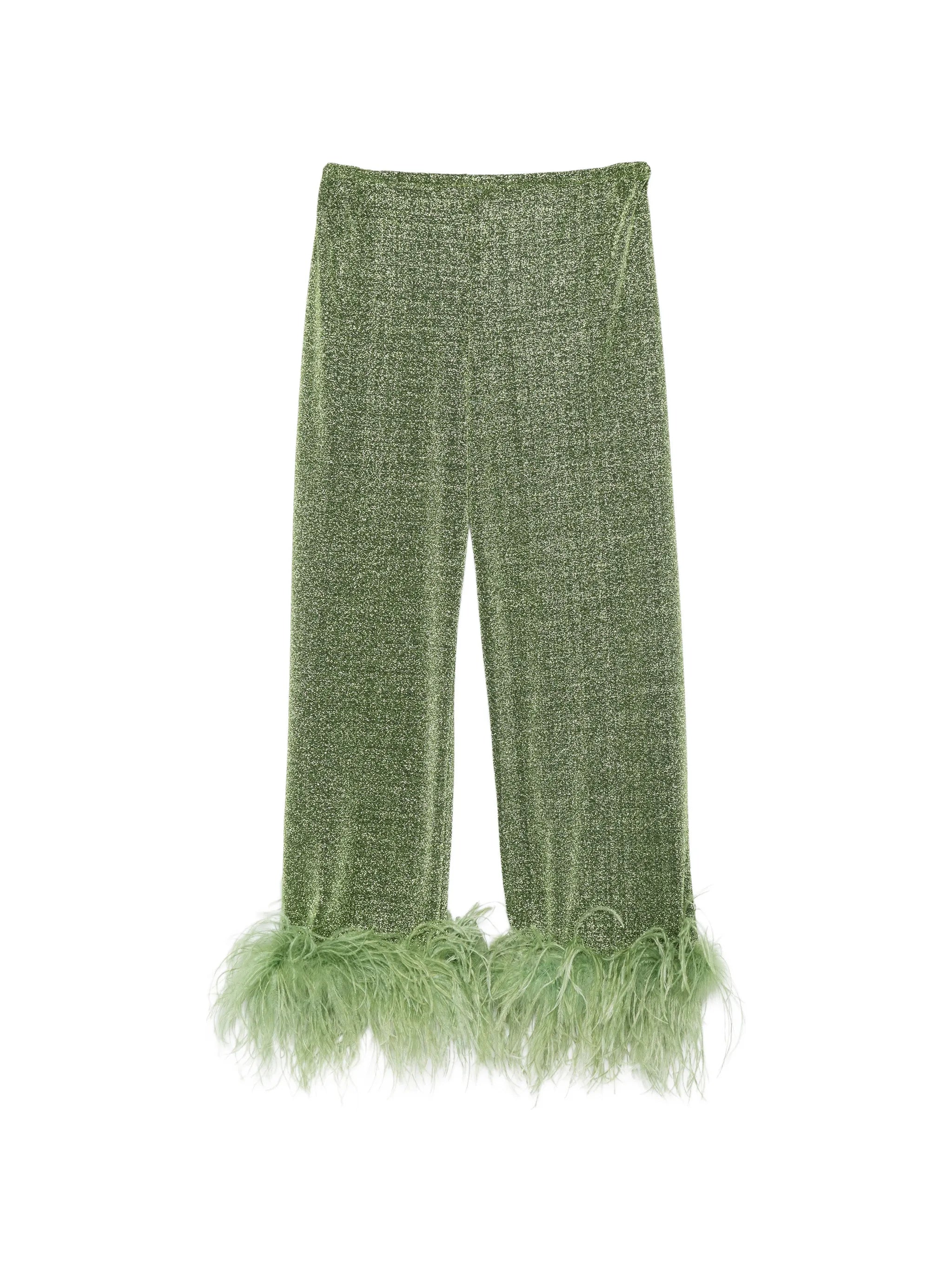 Lumiere Plumage straight trousers