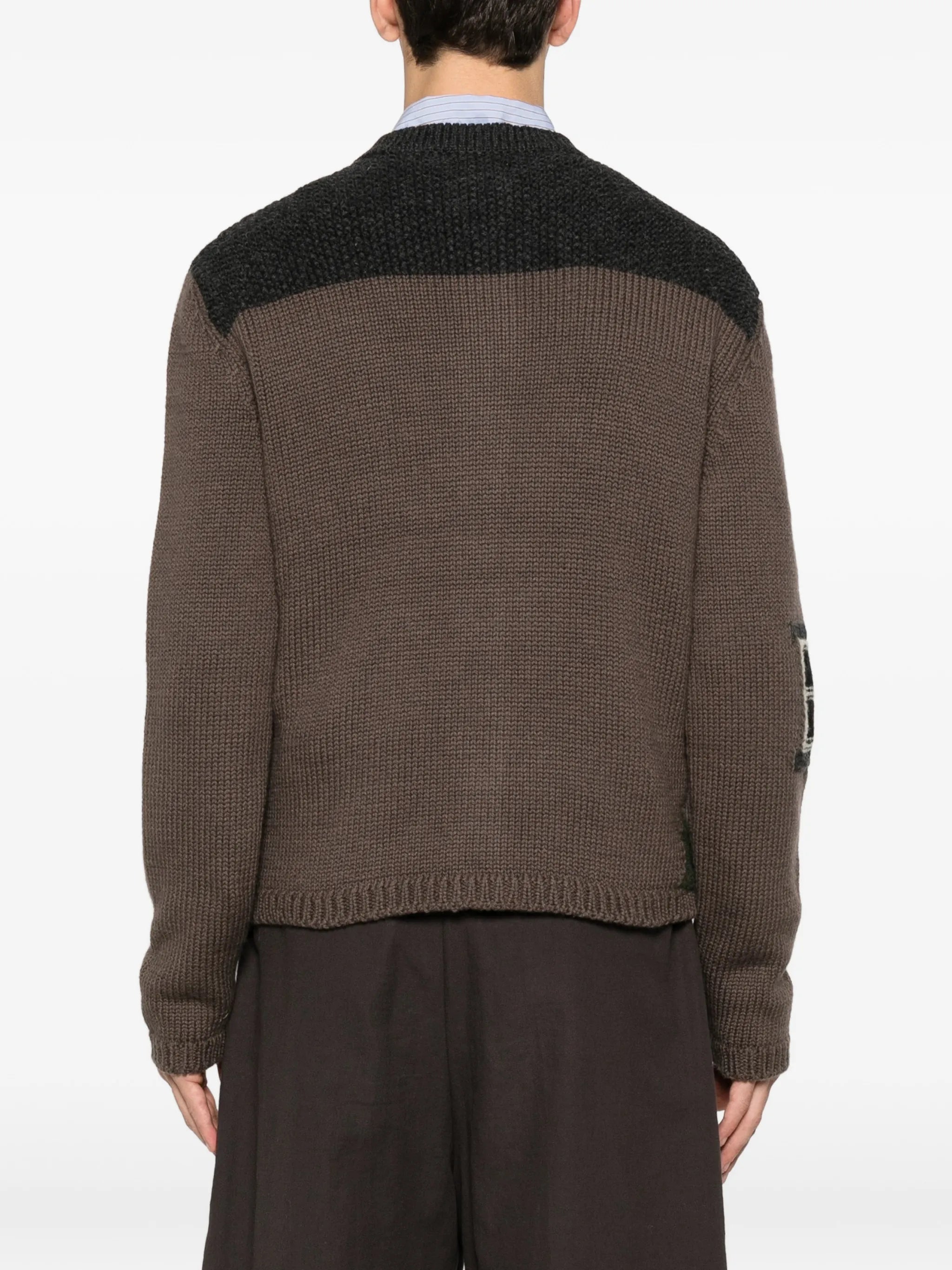 House wool cardigan